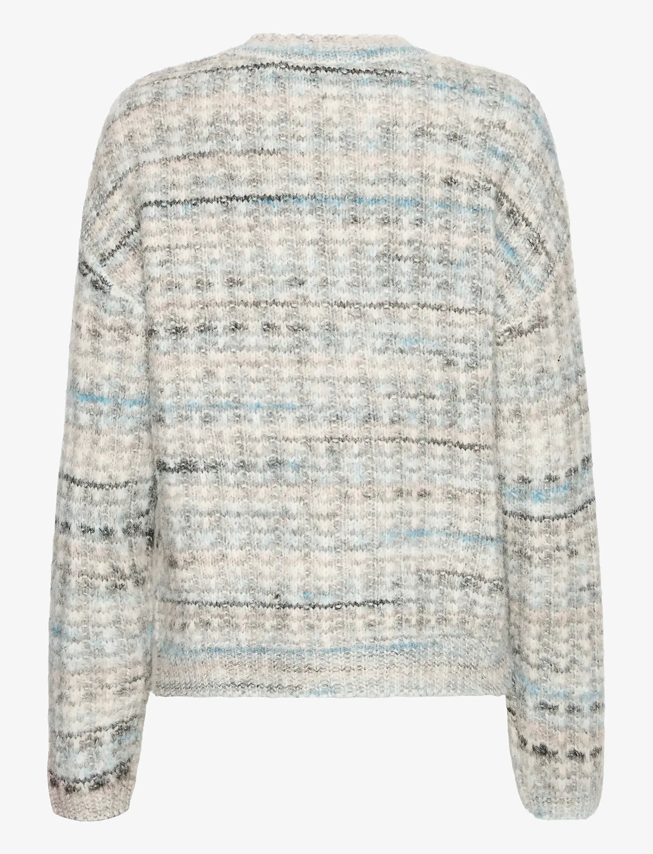 Fransa - FRDORA PU 1 - efterårstøj - light gray mel. multi - 1