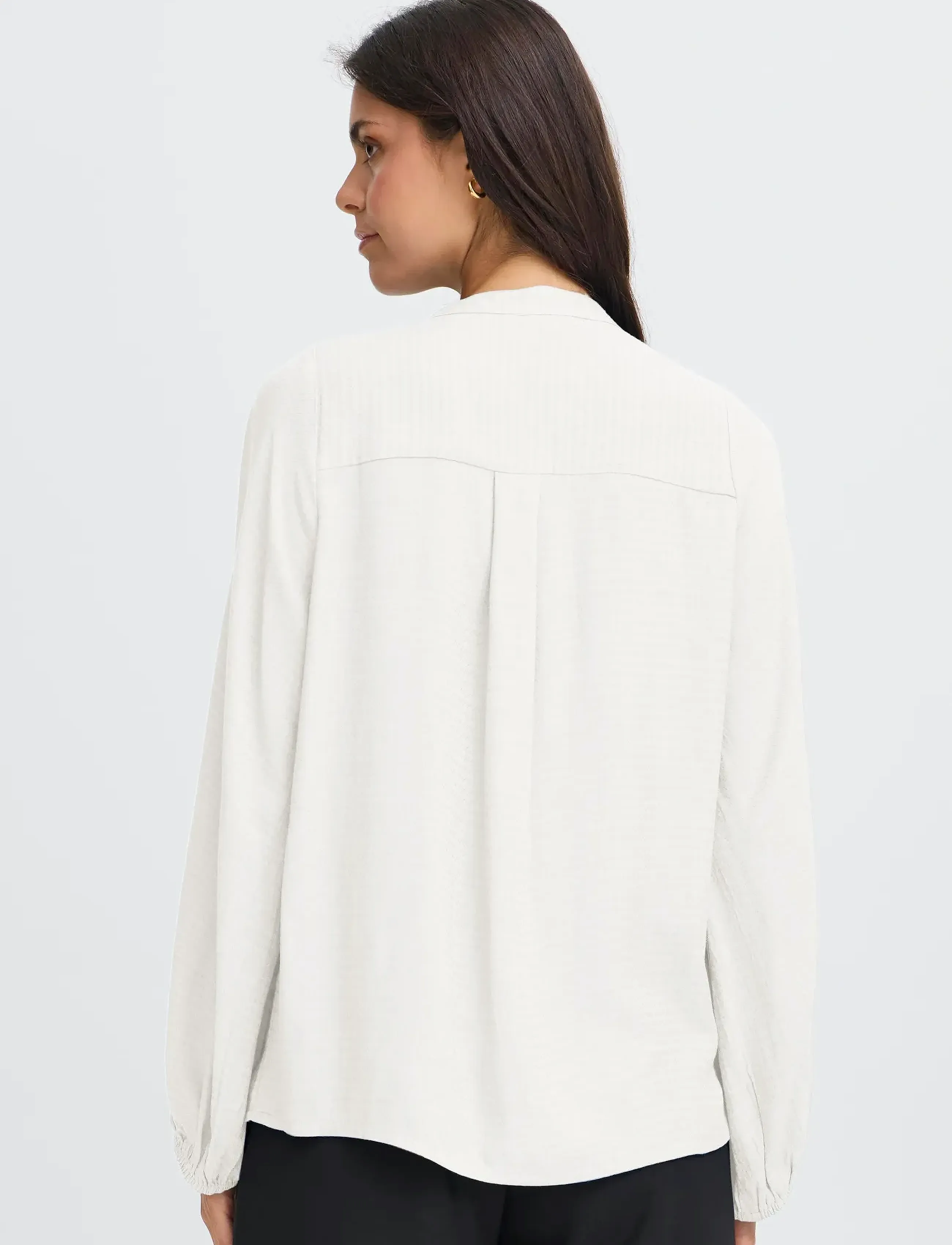 Fransa - FRHIDA BL 1 - langärmlige blusen - blanc de blanc - 4