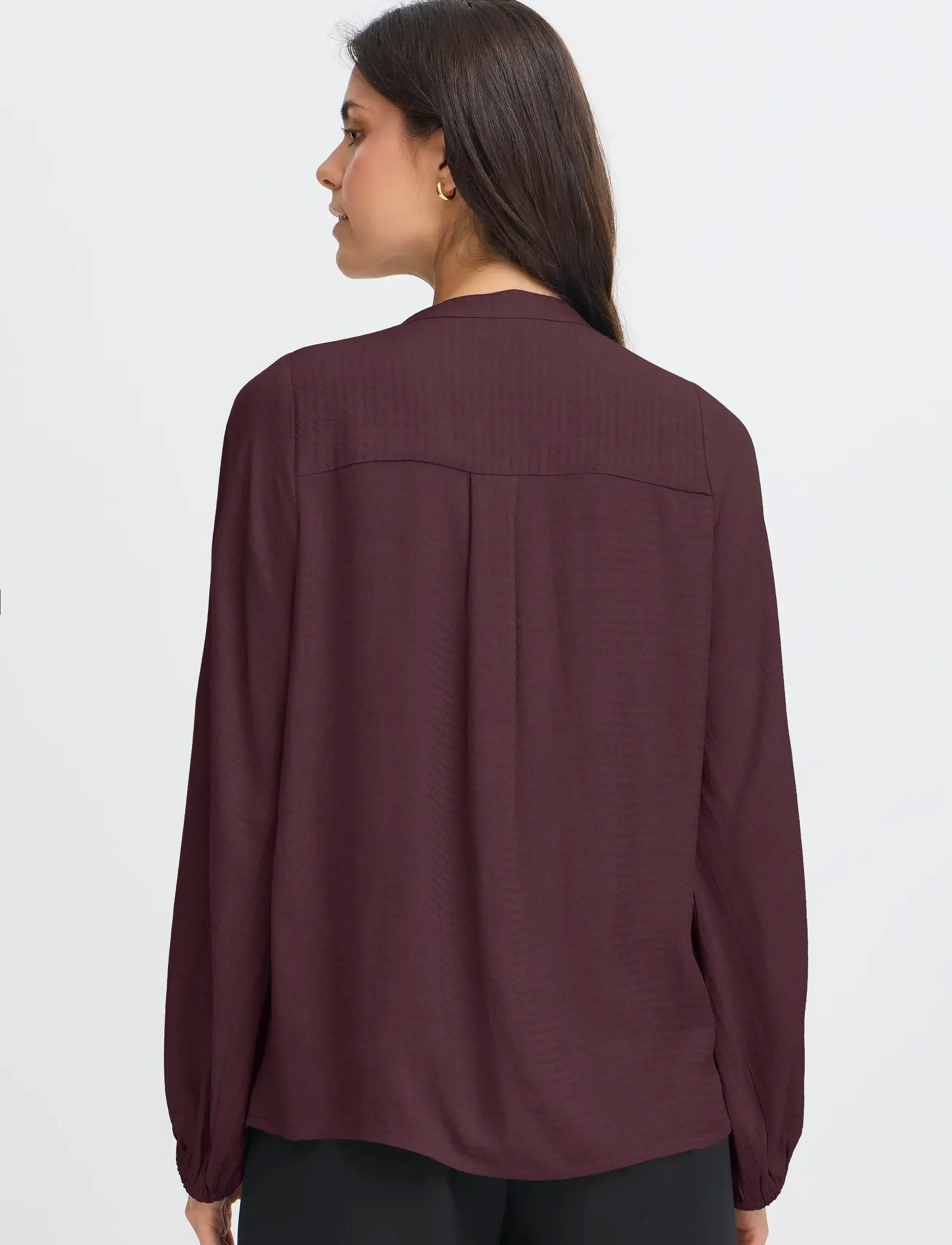 Fransa - FRHIDA BL 1 - langærmede bluser - fudge - 5