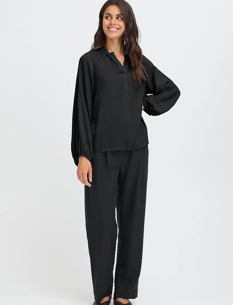 Fransa - FRHIDA BL 1 - långärmade blusar - meteorite - 0