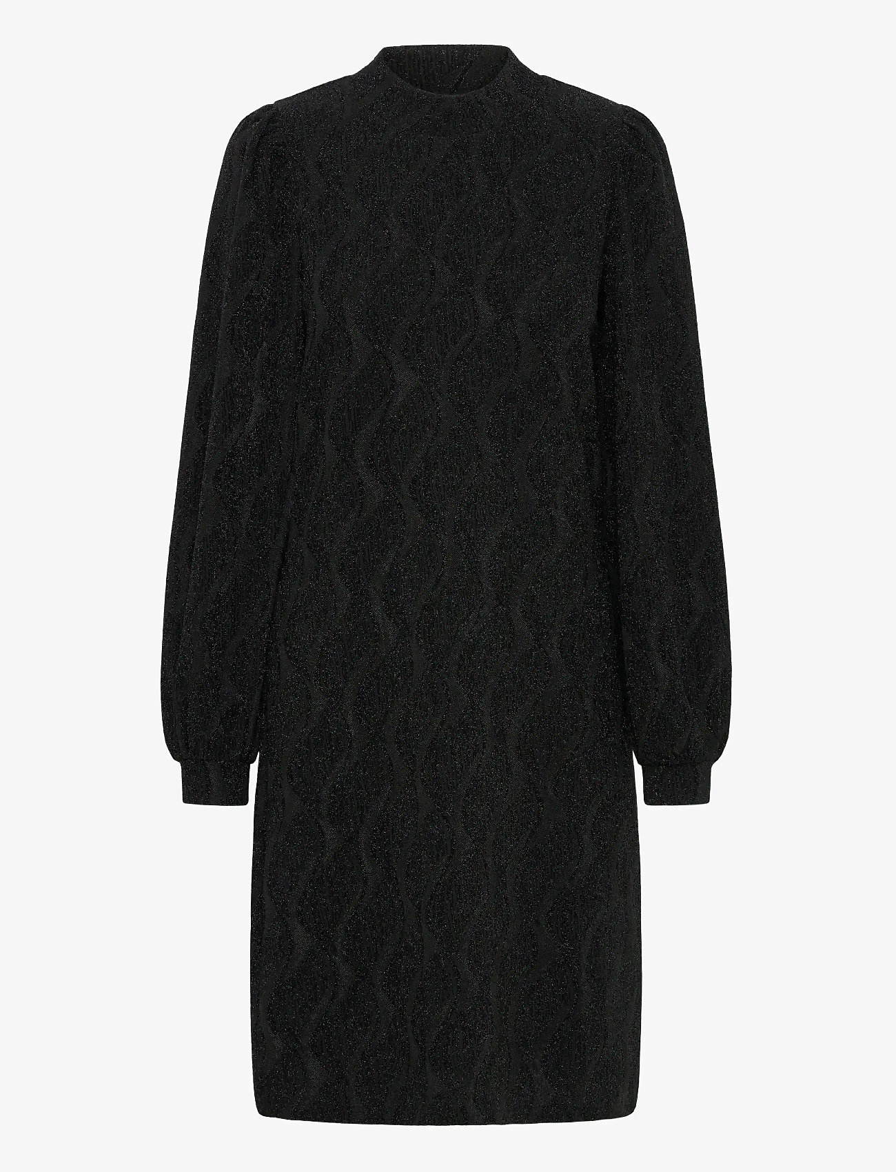 Fransa - FRAVALON DR 1 - stickade klänningar - black jacquard - 0