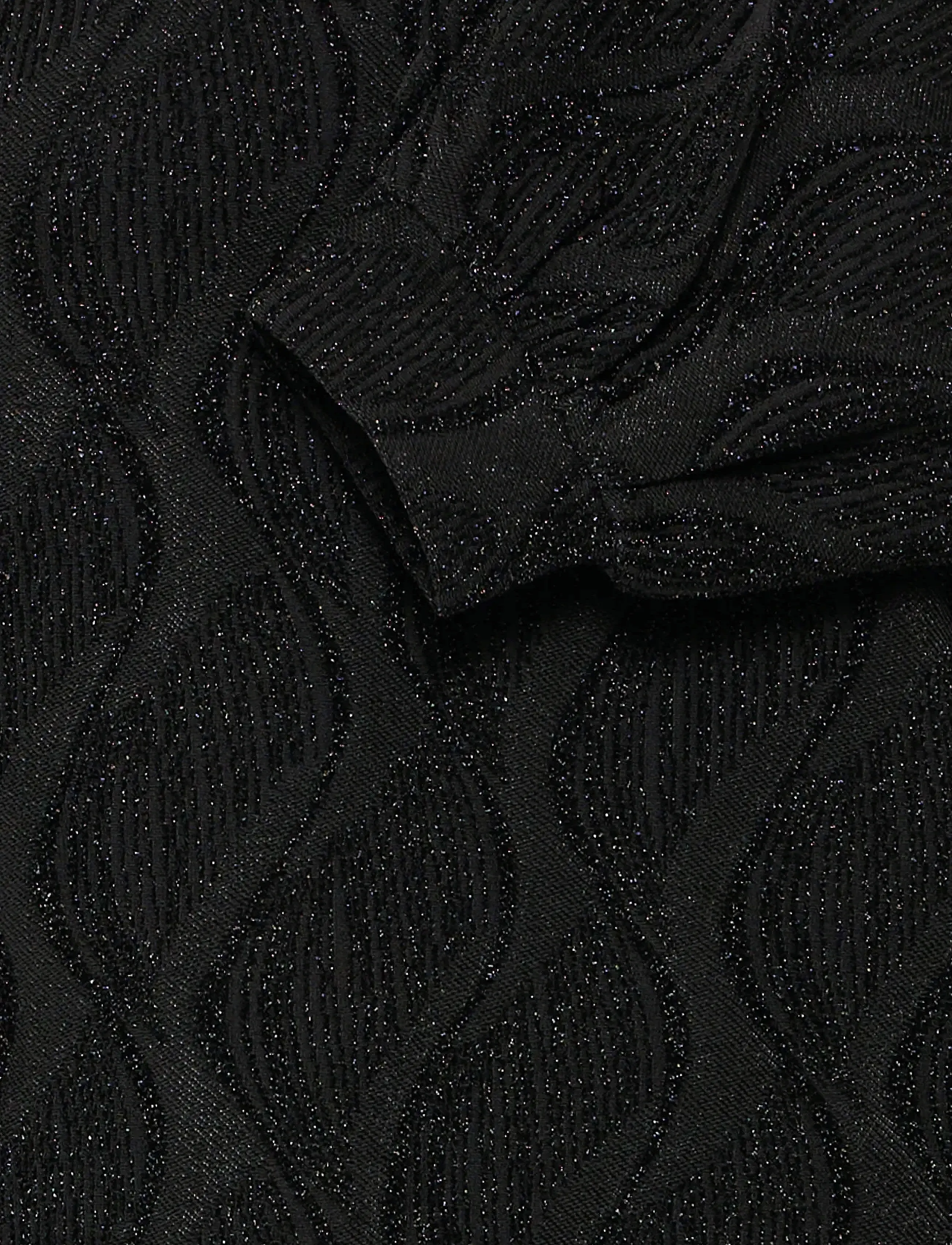 Fransa - FRAVALON DR 1 - strickkleider - black jacquard - 2