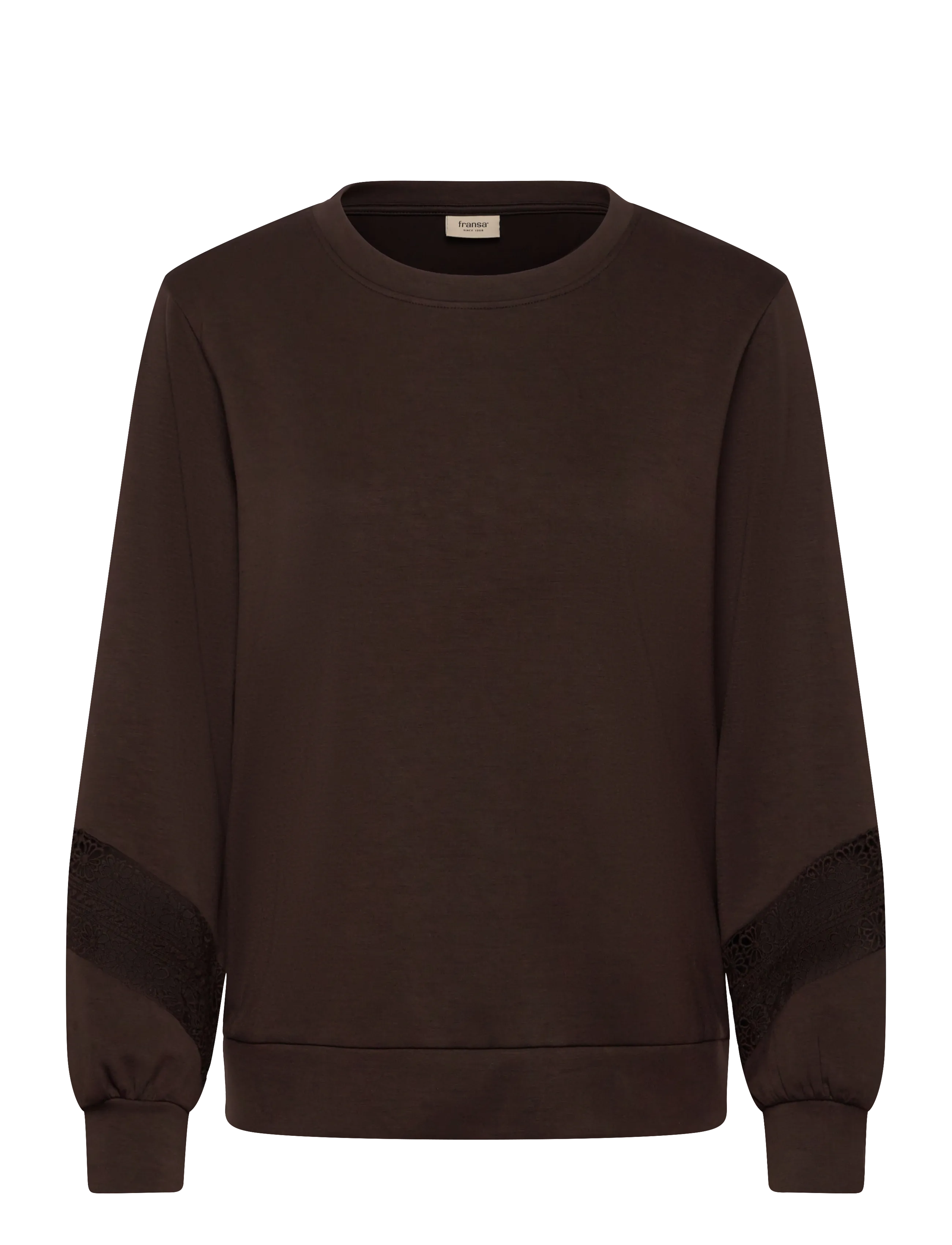 Fransa FRAURORA PU 12 - Sweatshirts - CHOCOLATE TORTE / brown