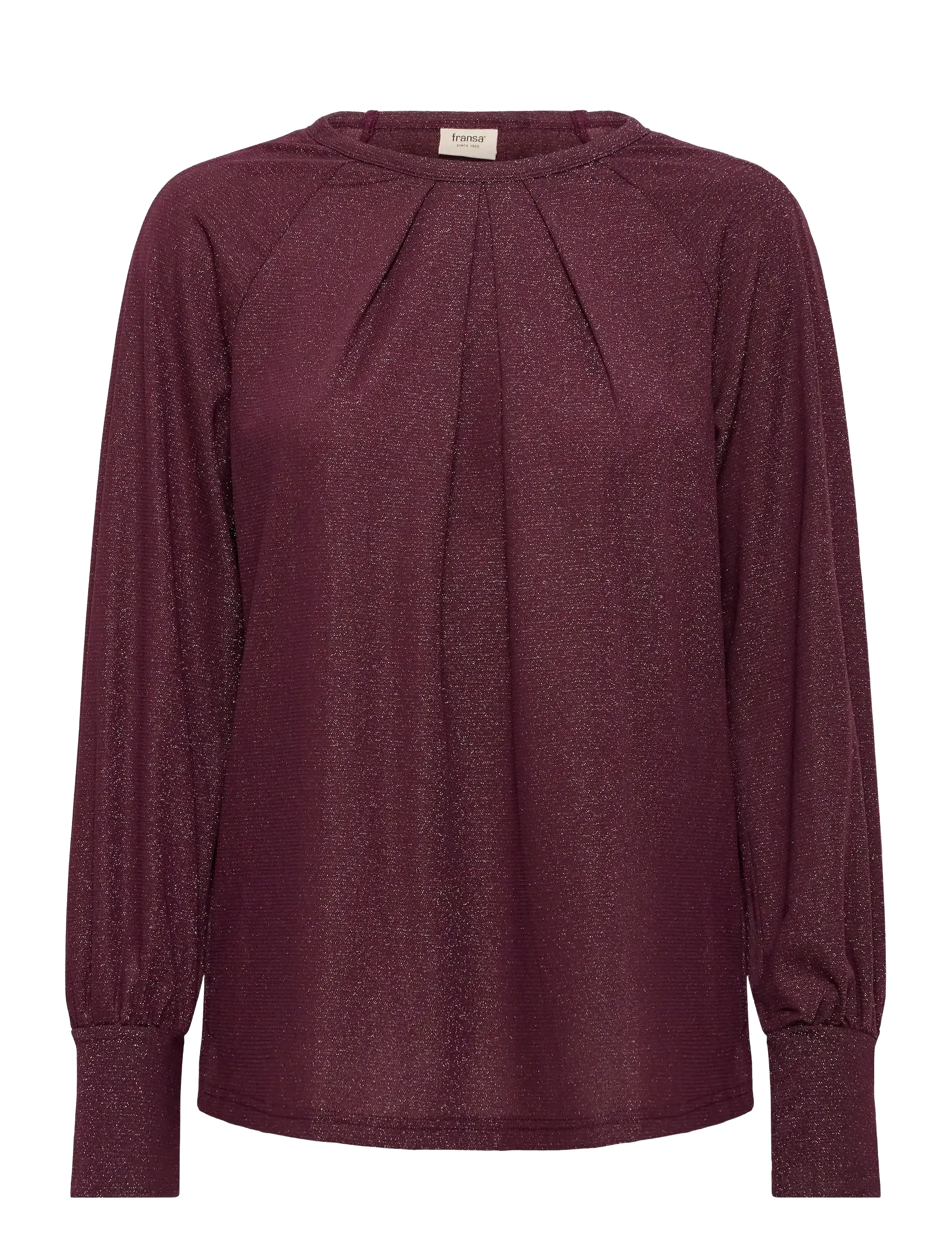 Fransa Frluca Bl 3, S, Burgundy, Bluser > Langærmede, Dame