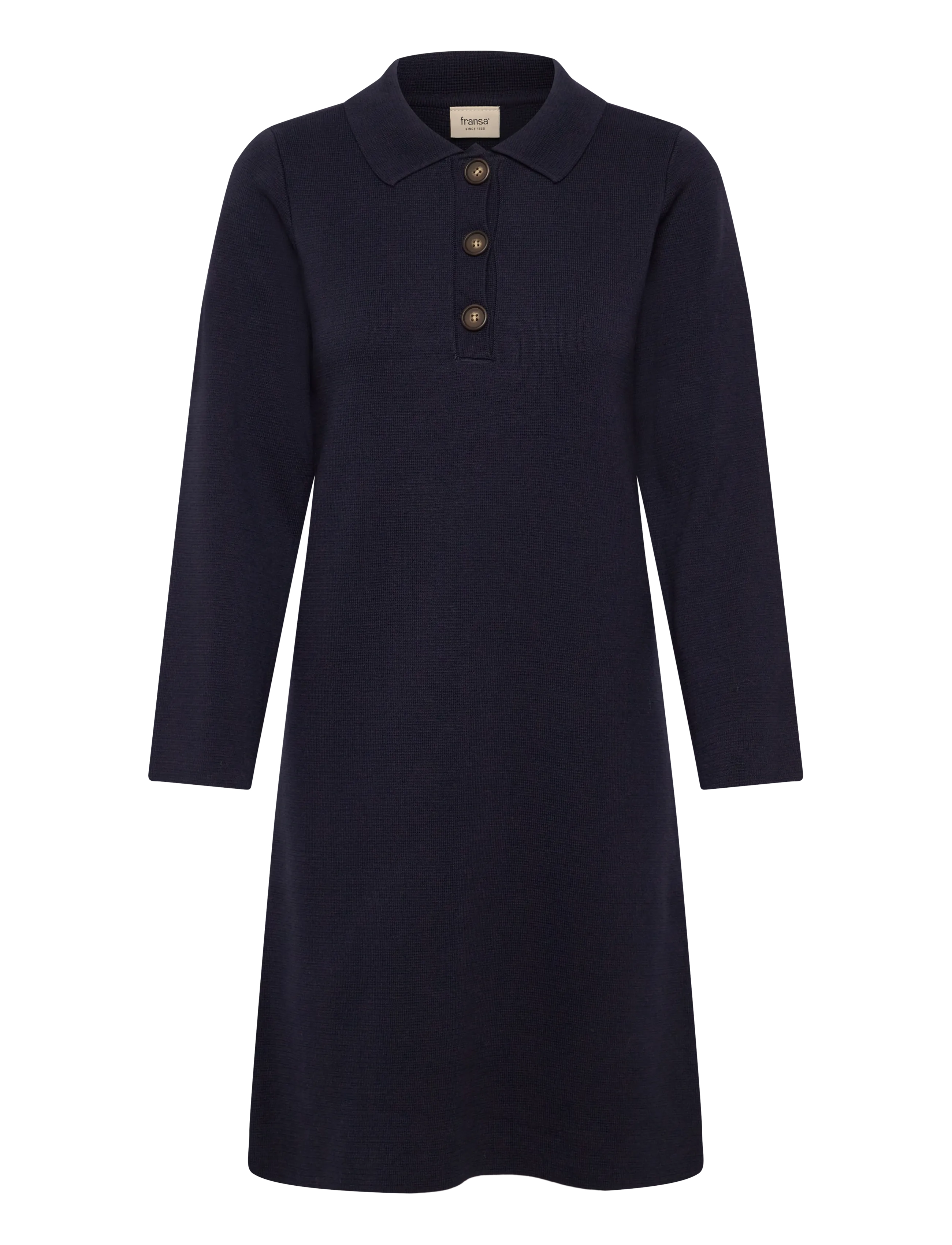 Fransa FRITA DR 1 - Midikleider - NIGHT SKY / navy