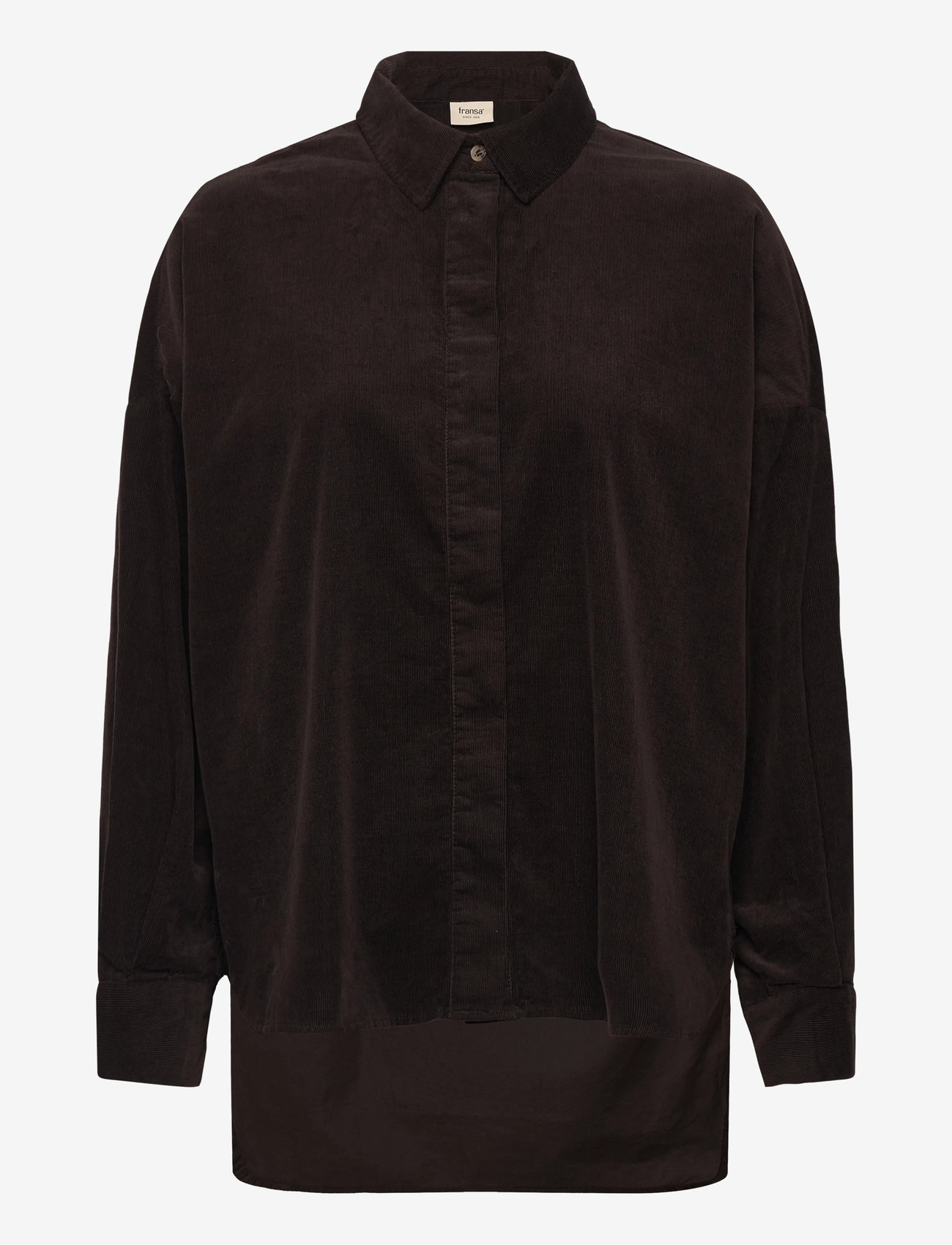 Fransa - FRCORY SH 3 - langärmlige hemden - chocolate torte - 0