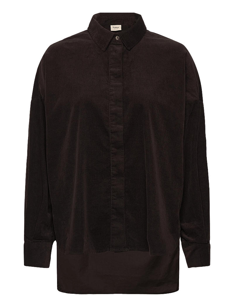 Fransa - FRCORY SH 3 - långärmade skjortor - chocolate torte - 1