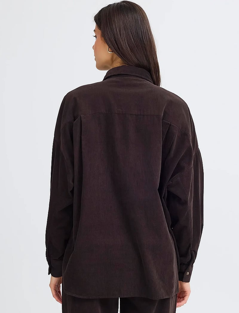 Fransa - FRCORY SH 3 - långärmade skjortor - chocolate torte - 4