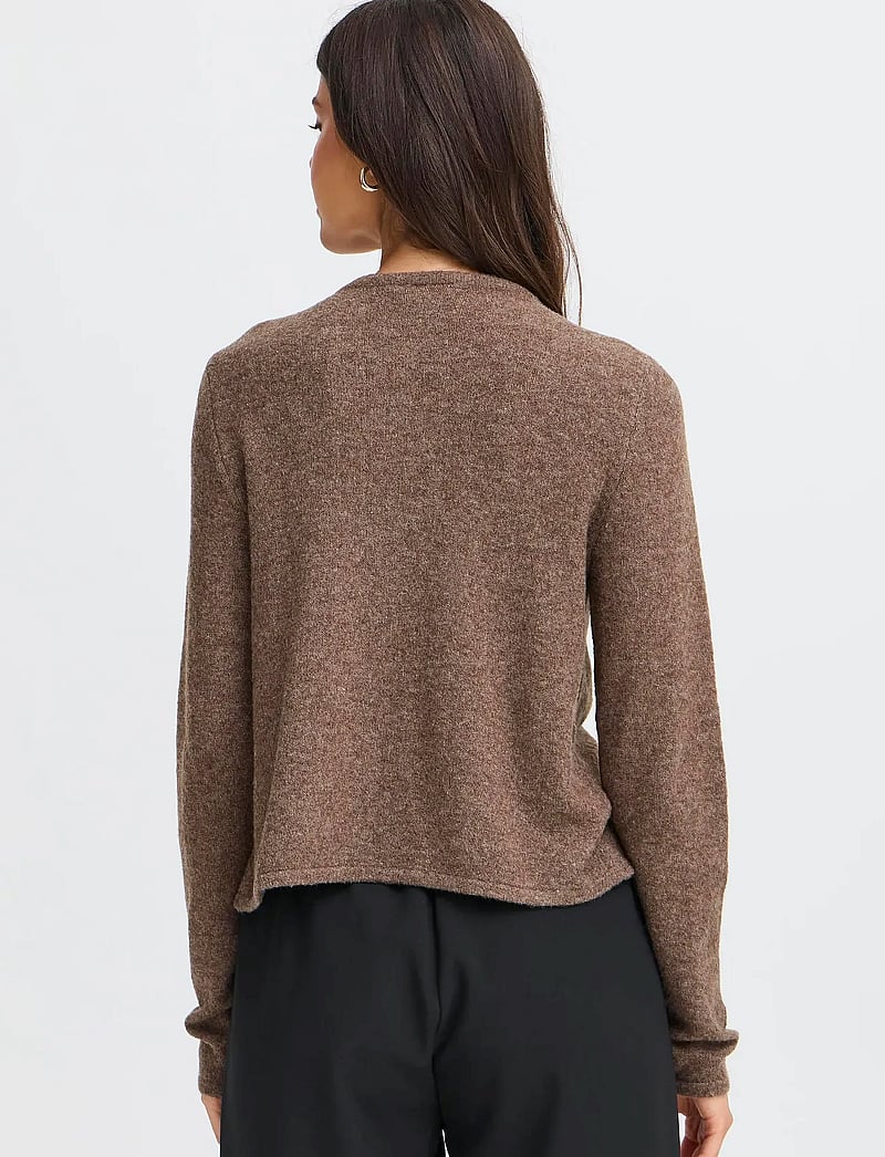 Fransa - FRNOAH CAR 1 - koftor - cocoa melange - 4