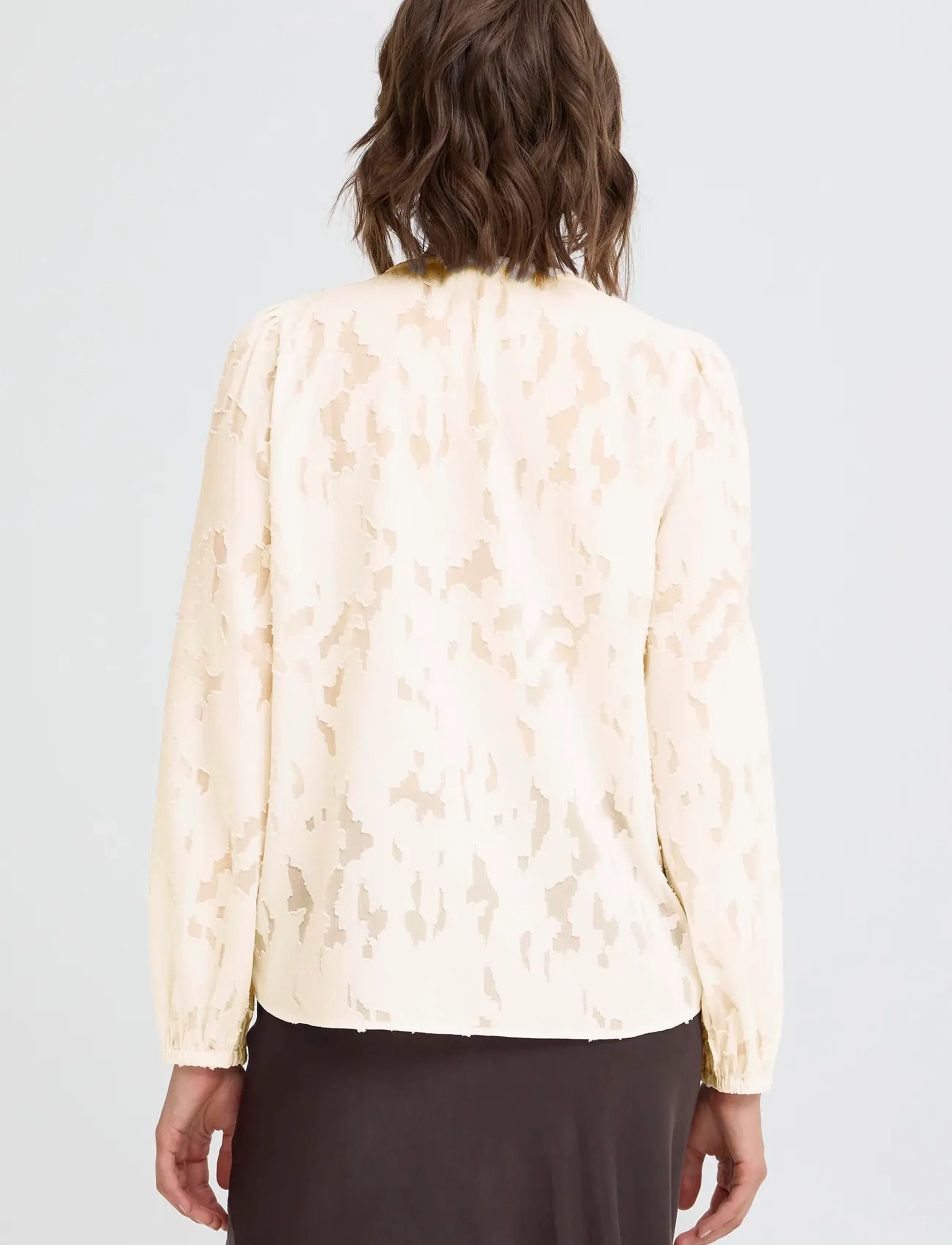 Fransa - FRMERA BL 1 - langærmede bluser - whisper white - 4