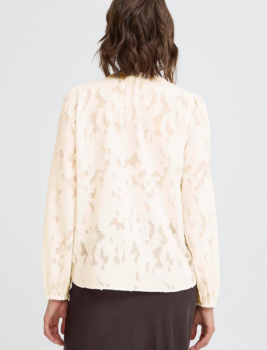Fransa - FRMERA BL 1 - langærmede bluser - whisper white - 4