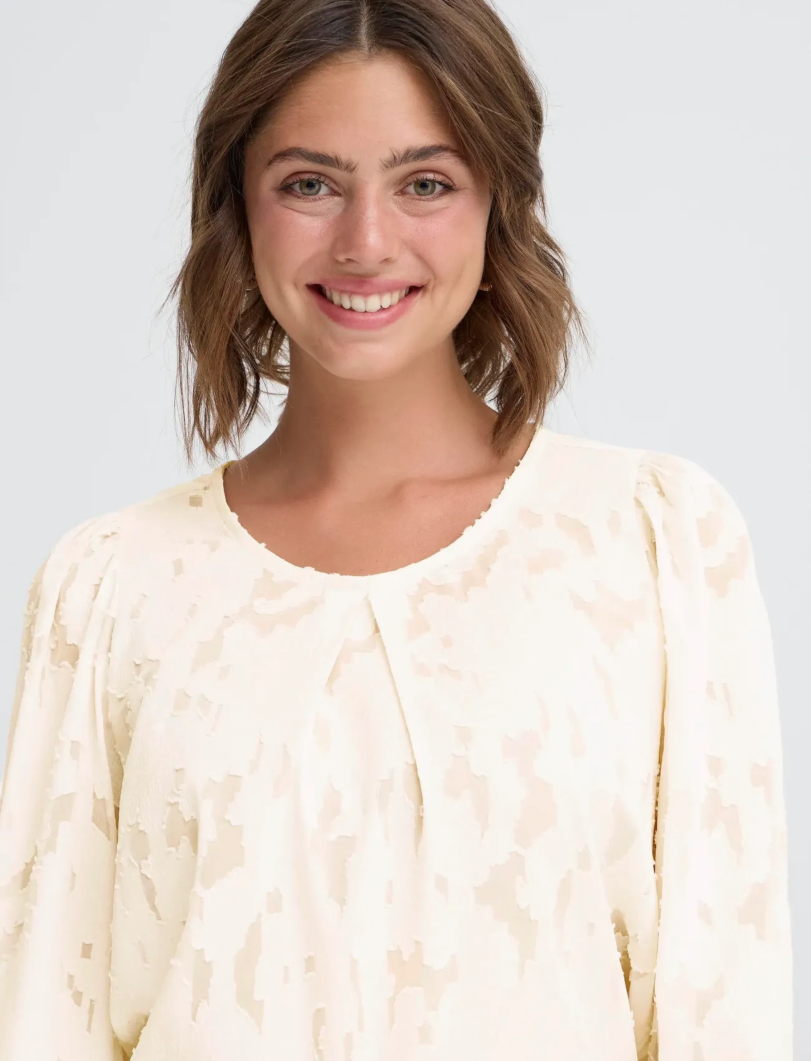 Fransa - FRMERA BL 1 - langærmede bluser - whisper white - 5