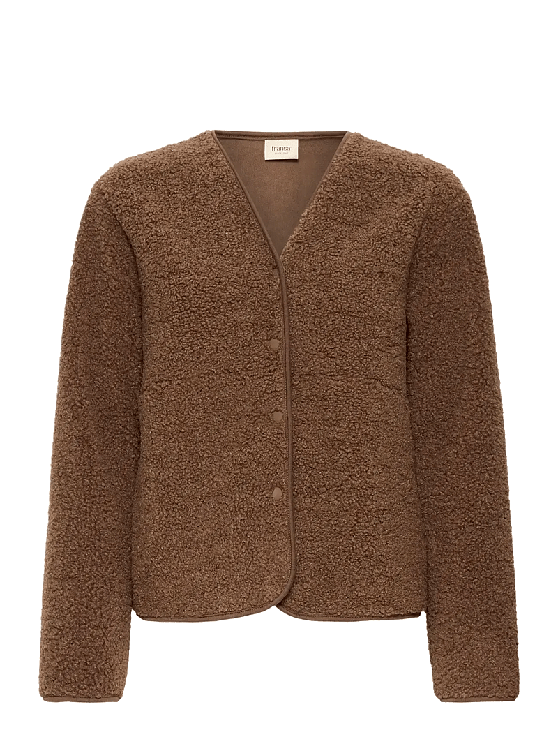 Fransa - FRGWYNNE JA 1 - fleece & midlayer - cocoa - 1