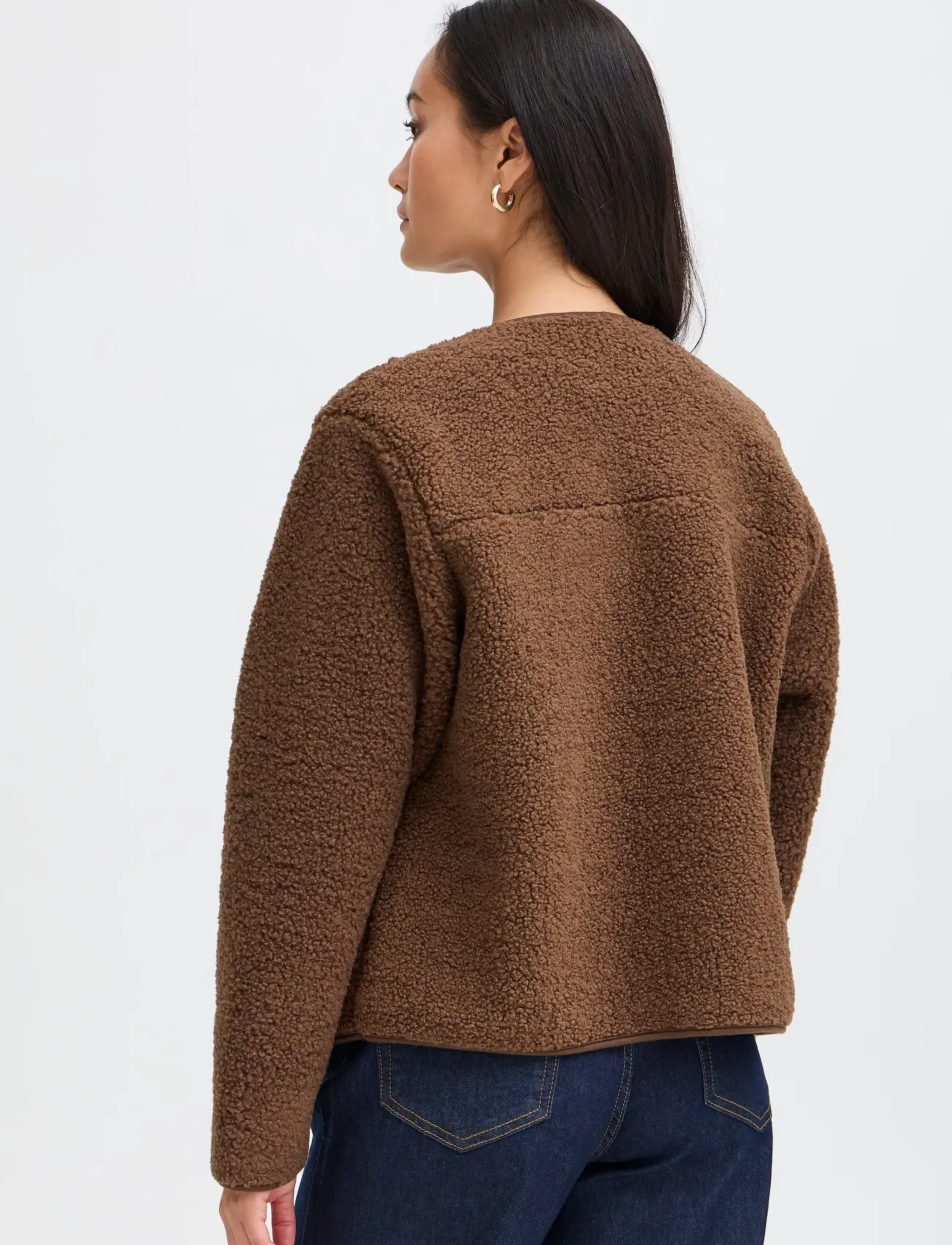 Fransa - FRGWYNNE JA 1 - cardigans - cocoa - 4