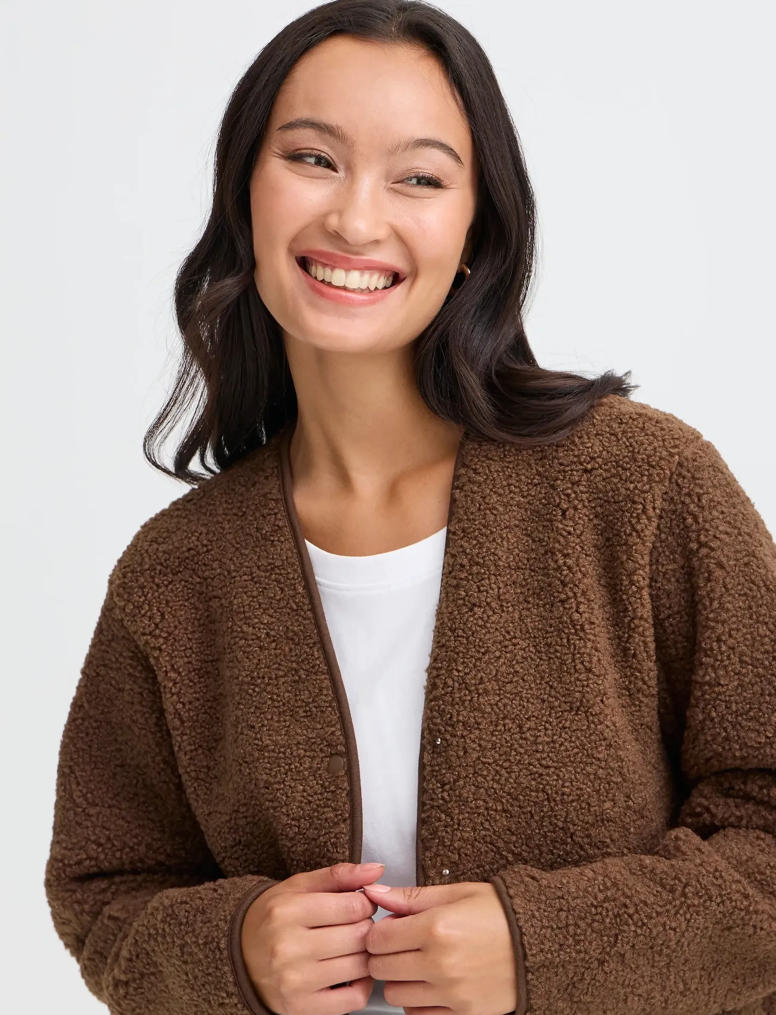 Fransa - FRGWYNNE JA 1 - cardigans - cocoa - 5