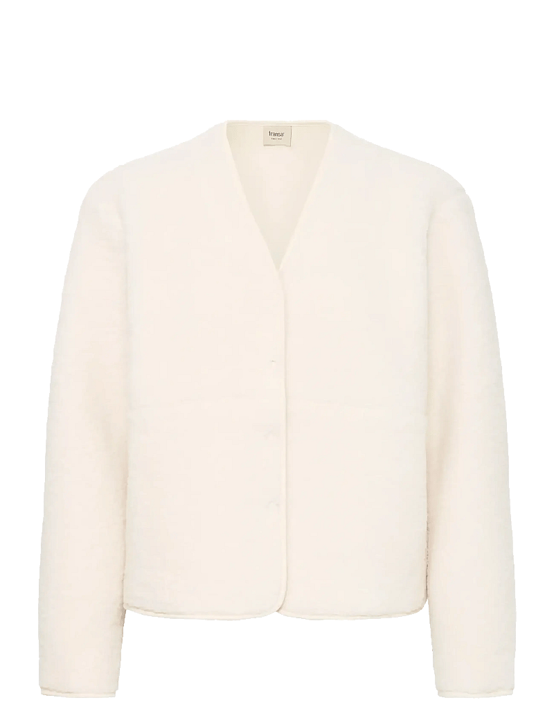 Fransa - FRGWYNNE JA 1 - fliisid ja vahekihina kantavad jakid - whisper white - 1