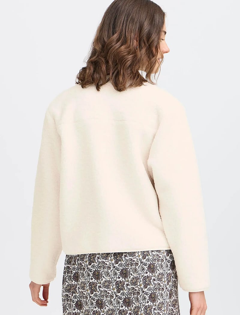 Fransa - FRGWYNNE JA 1 - fliisid ja vahekihina kantavad jakid - whisper white - 4