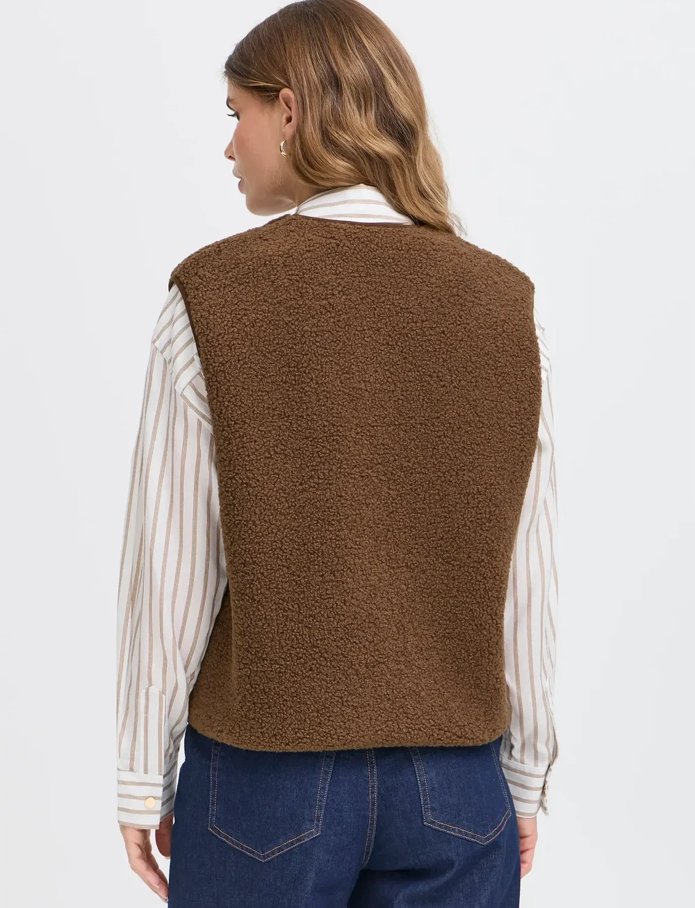 Fransa - FRGWYNNE WA 1 - prjónavesti - cocoa - 4