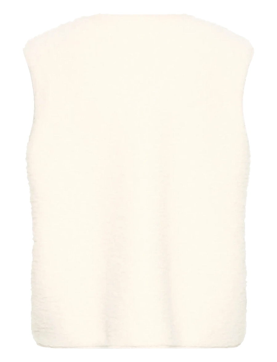 Fransa - FRGWYNNE WA 1 - fleece- und teddy-westen - whisper white - 2