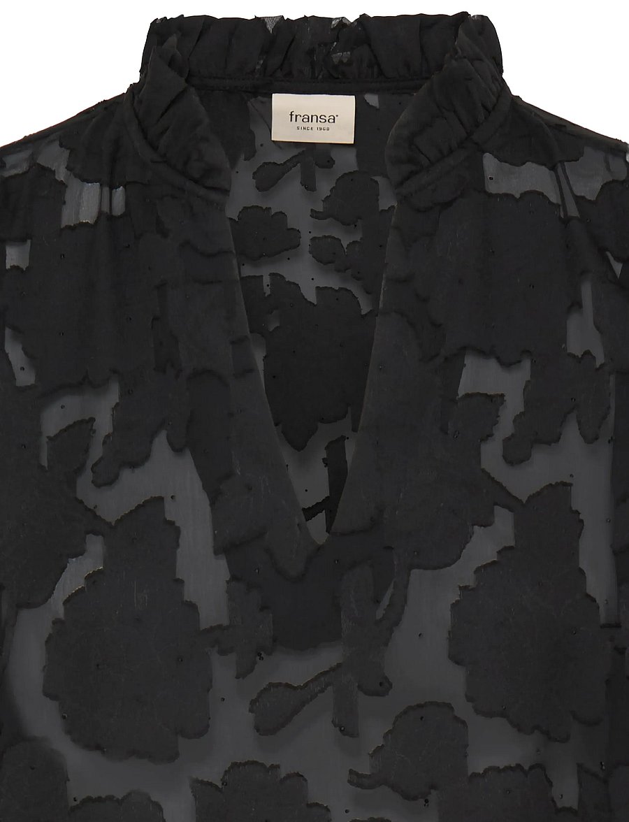 Fransa - FRRHINESTONE BL 1 - langärmelige blusen - meteorite - 2