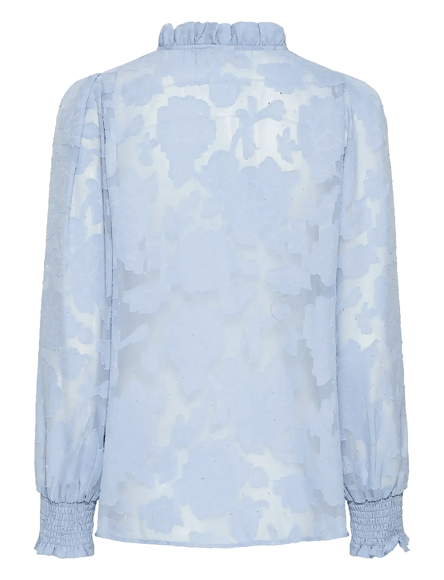 Fransa - FRRHINESTONE BL 1 - langärmelige blusen - rain washed - 2