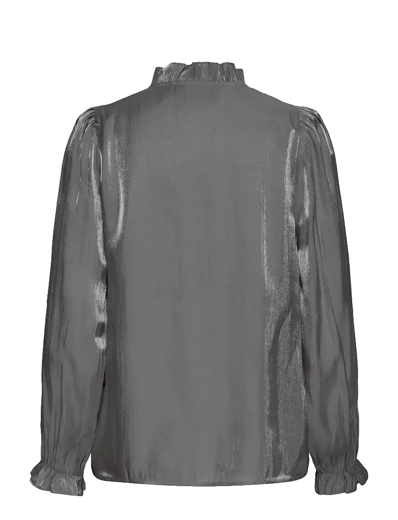 Fransa - FRYOLANDA BL 3 - långärmade blusar - gray pinstripe - 1