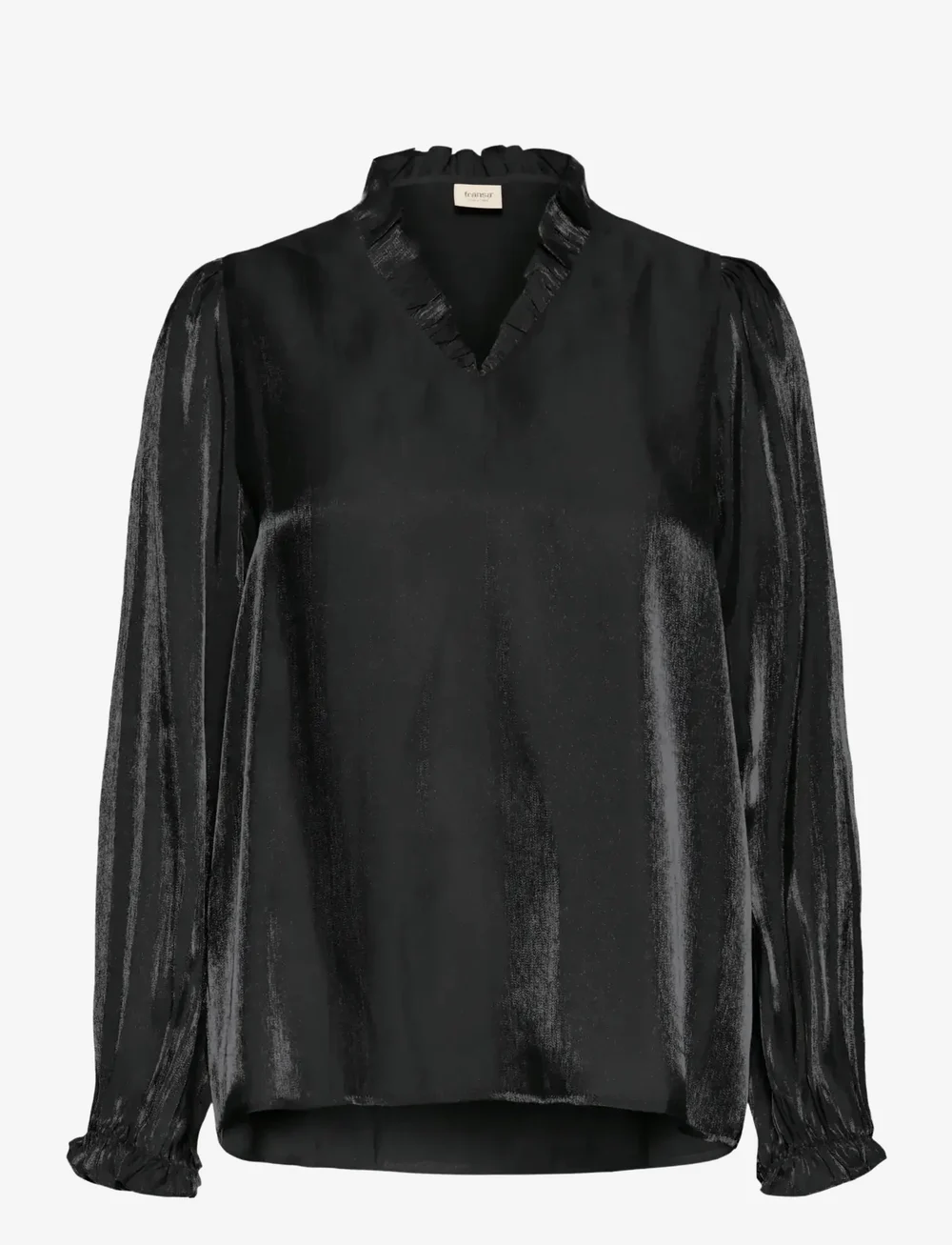 Fransa - FRYOLANDA BL 3 - long sleeved blouses - meteorite - 0