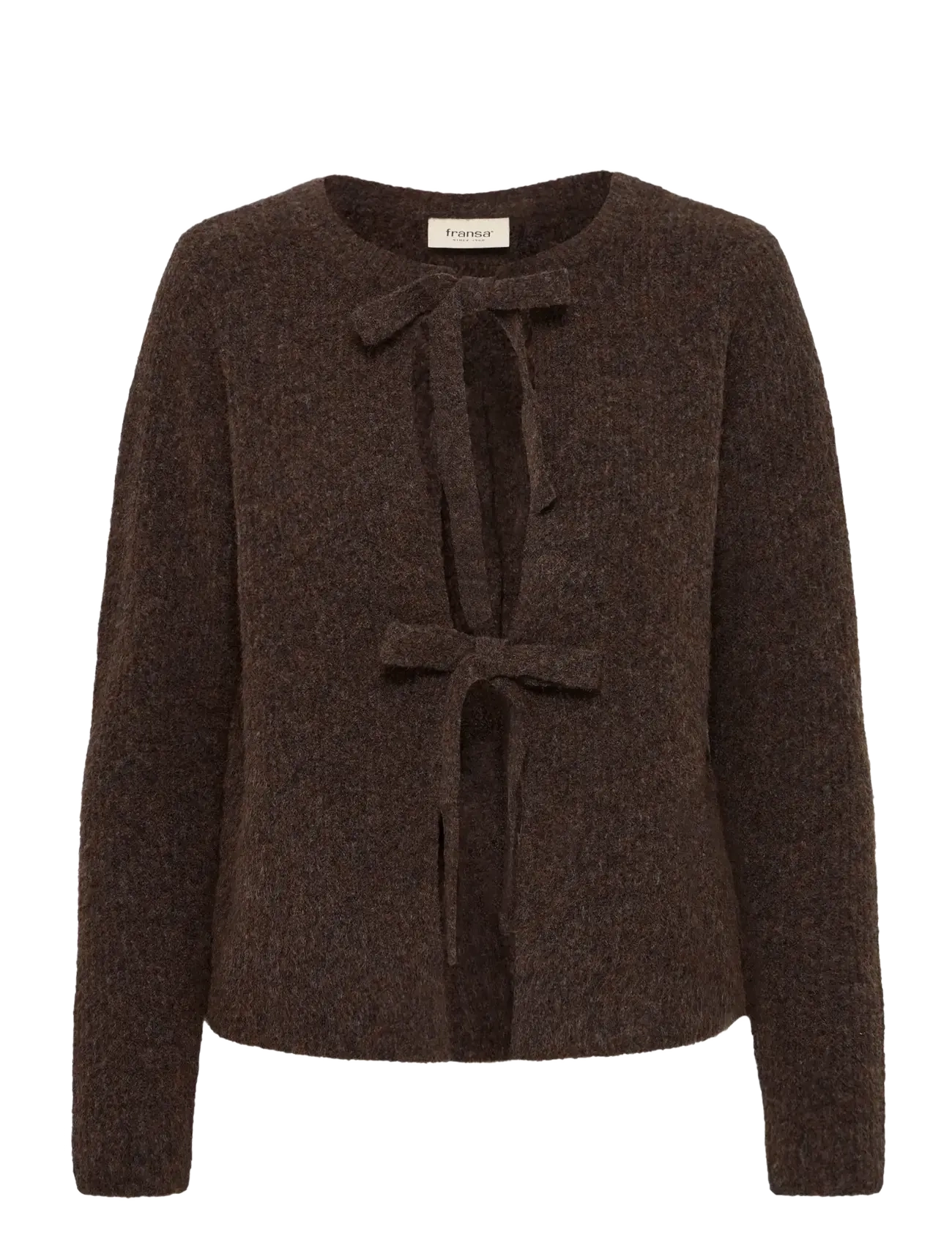 Fransa FRROSANNA CAR 1 - Cardigans - CHOCOLATE TORTE / brown