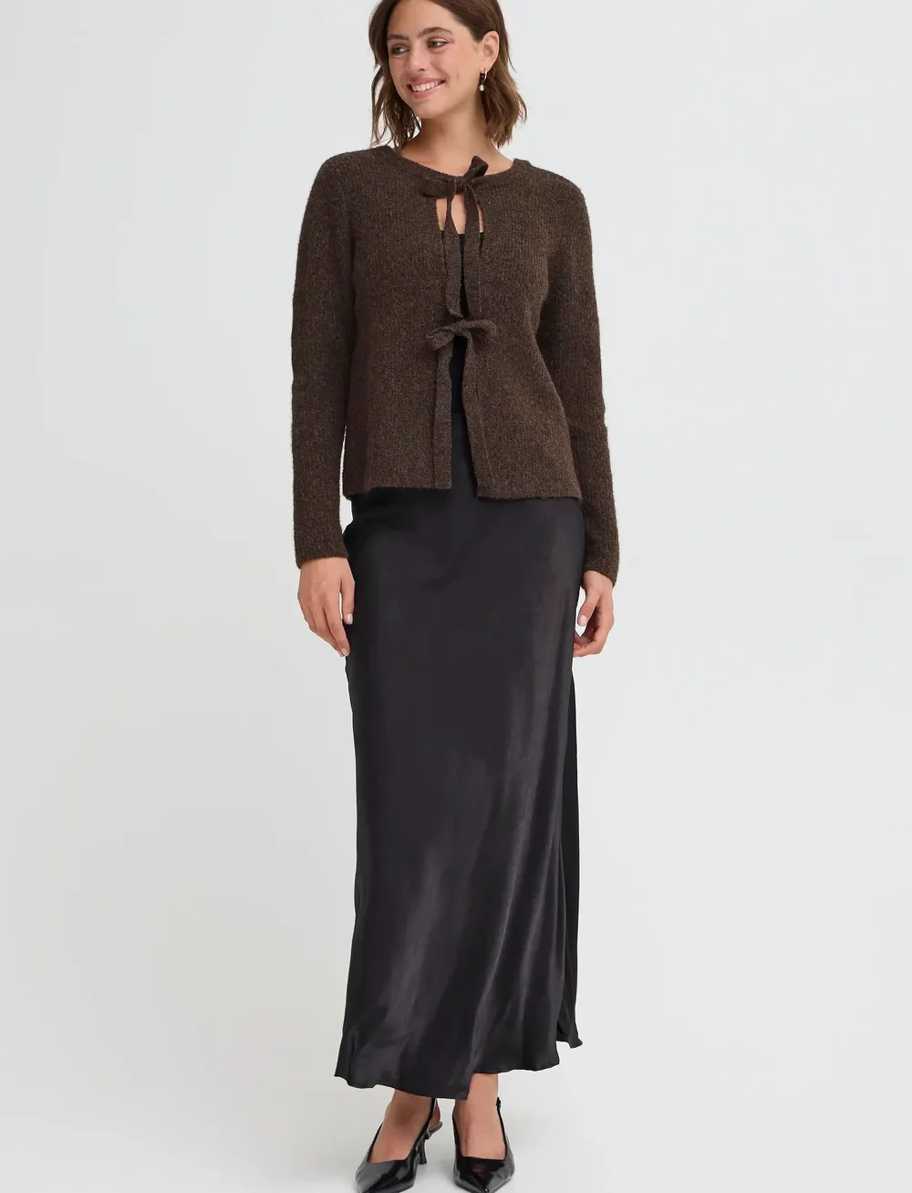 Fransa - FRROSANNA CAR 1 - kardiganid - chocolate torte - 0