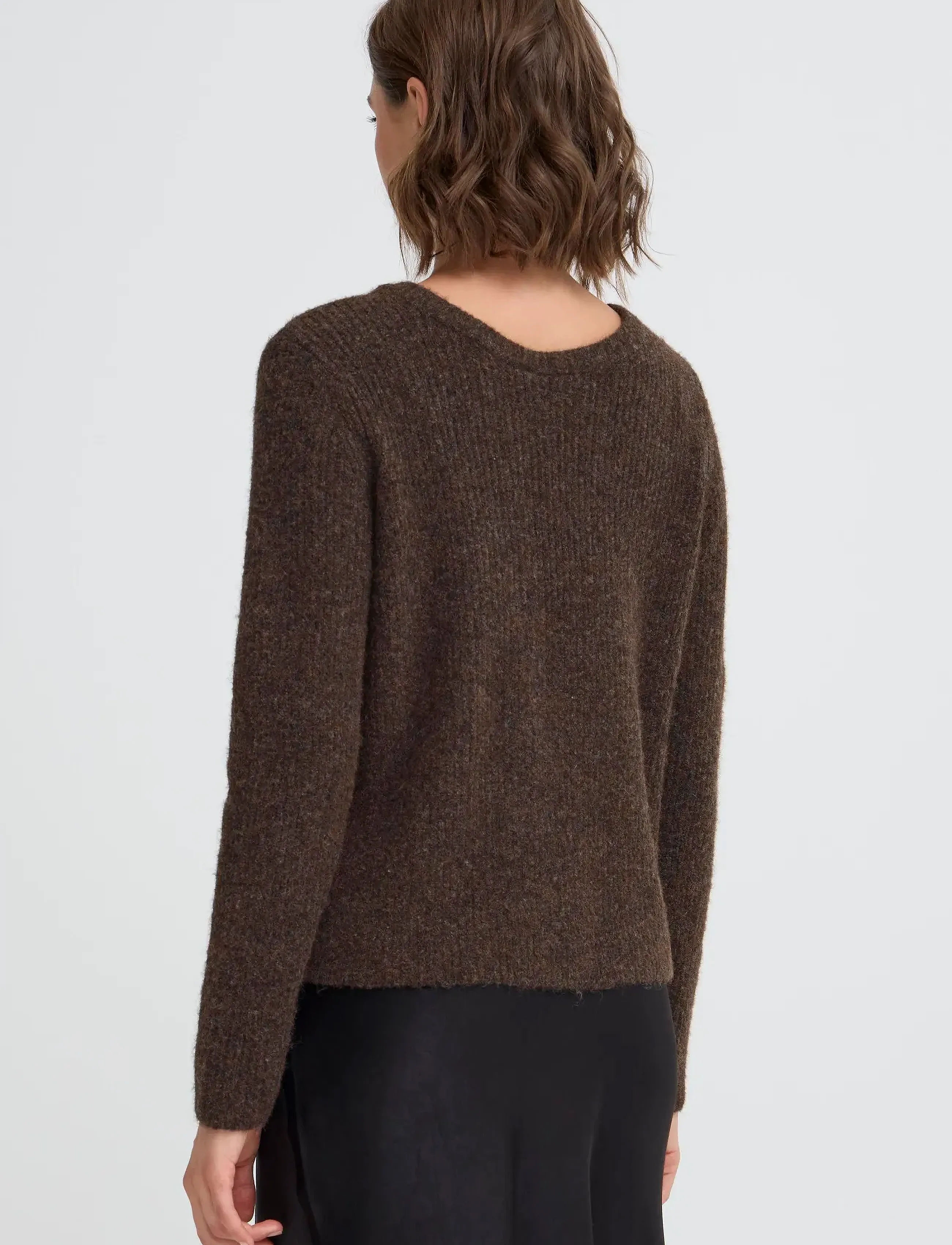 Fransa - FRROSANNA CAR 1 - cardigans - chocolate torte - 4