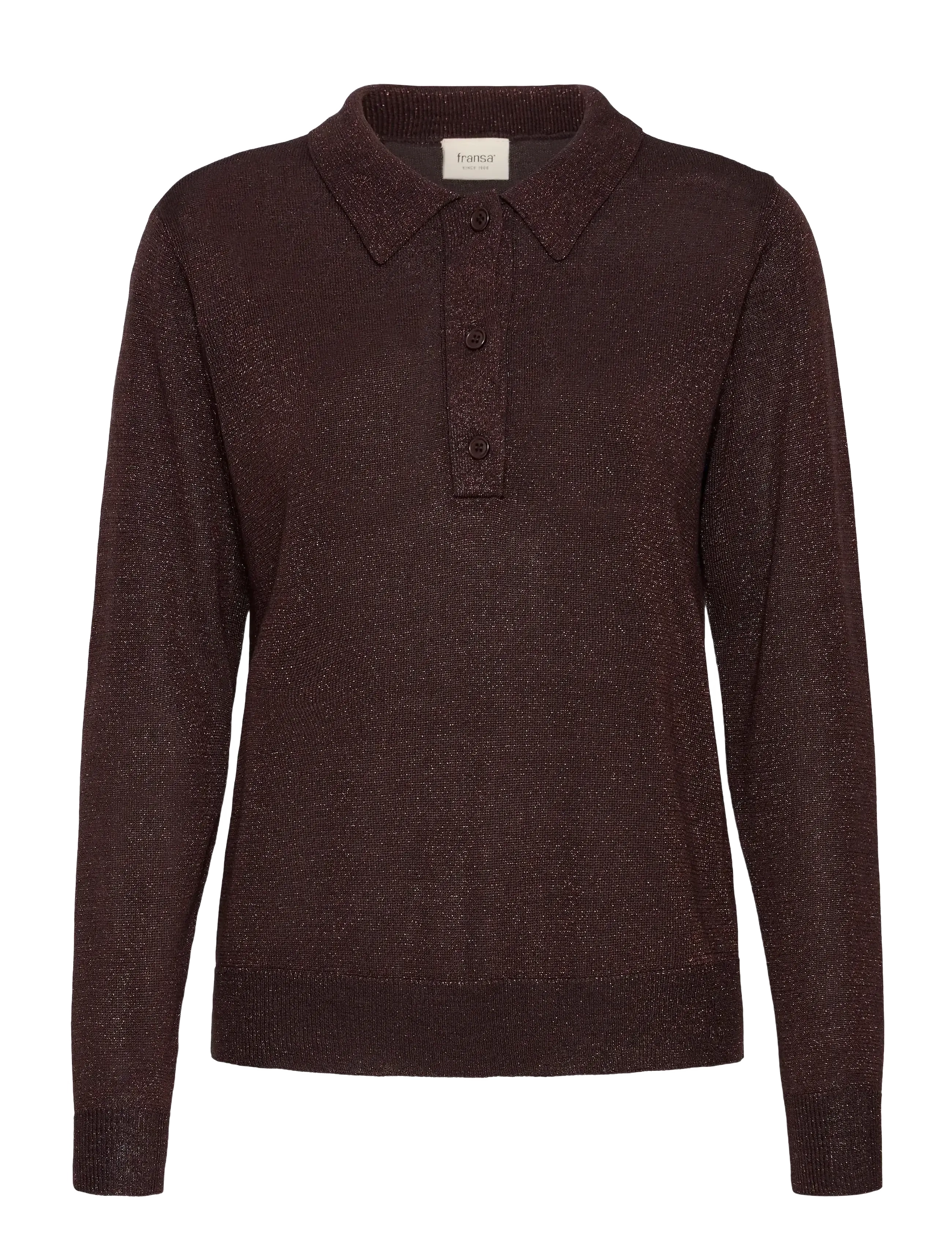 Fransa FRREGITZE PU 1 - Pullover - CHOCOLATE TORTE / brown
