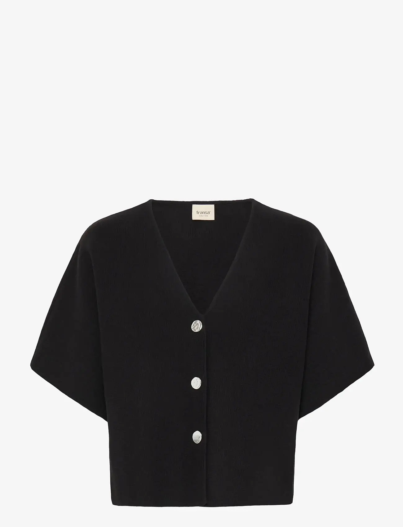 Fransa - FRITA CAR 5 - cardigans - meteorite - 1