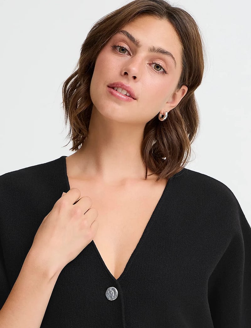 Fransa - FRITA CAR 5 - cardigans - meteorite - 5