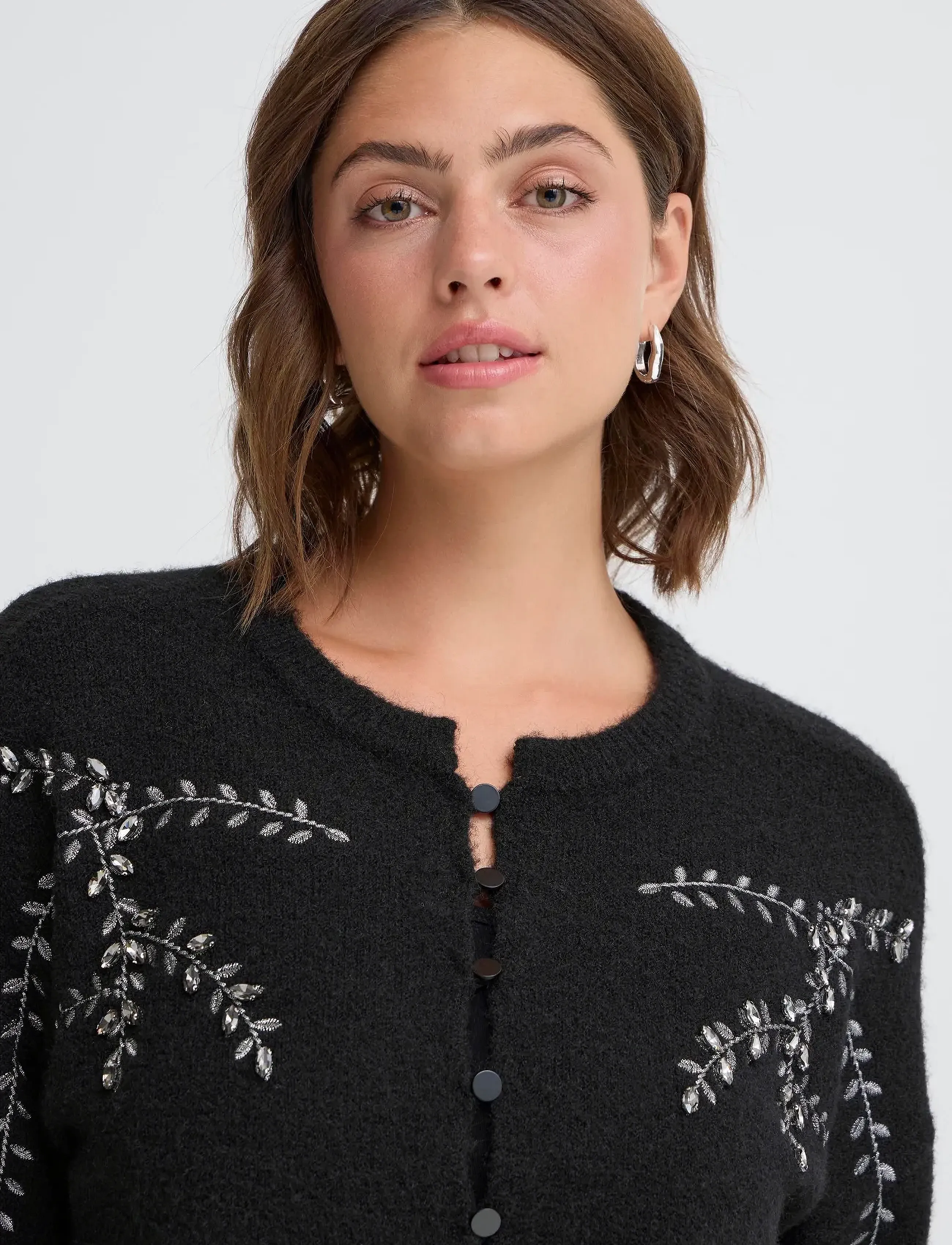 Fransa - FRKENDRA CAR 3 - cardigans - meteorite - 5