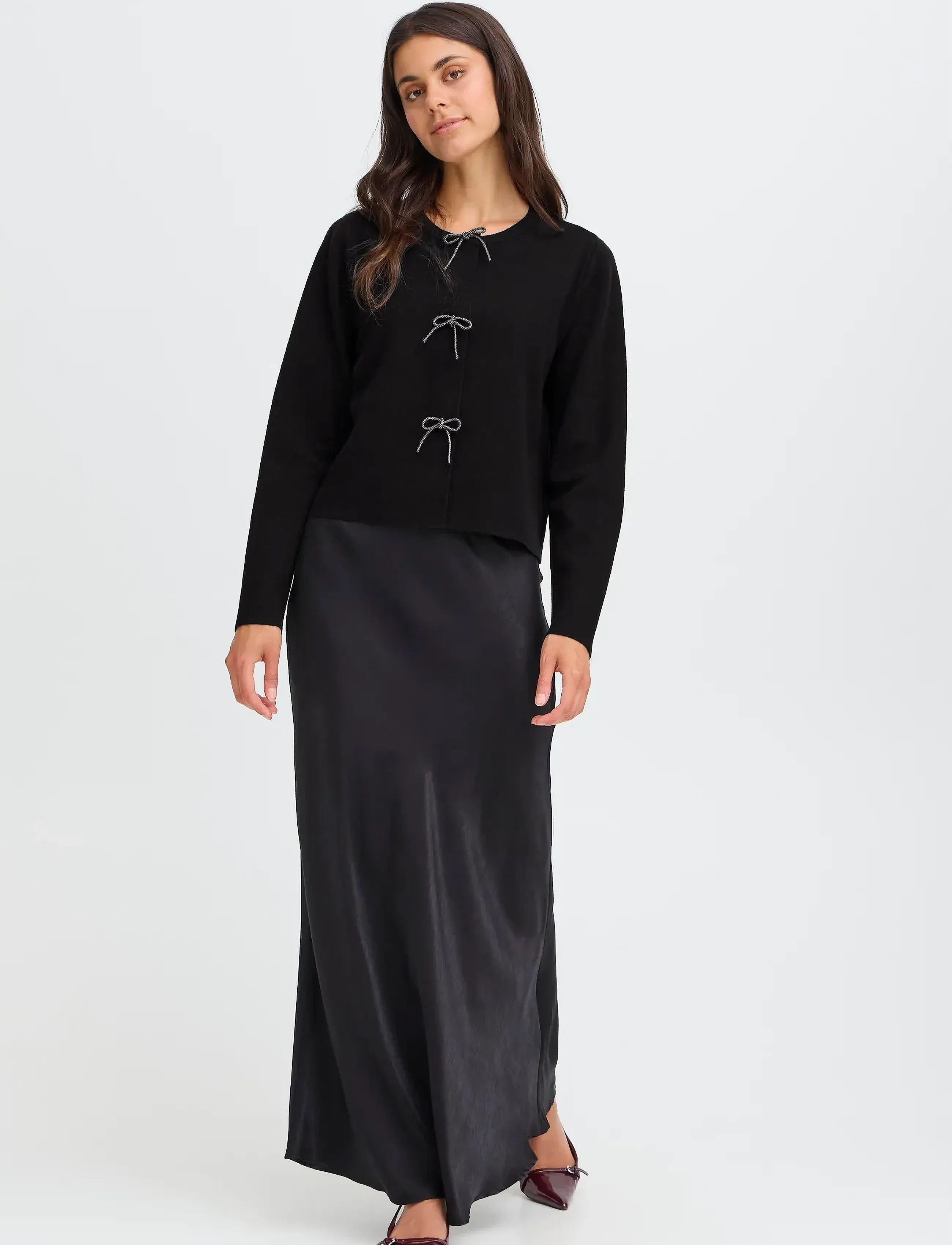 Fransa Frsally Car 6, L, Knitwear, Schwarz - Jumpers, Frauen