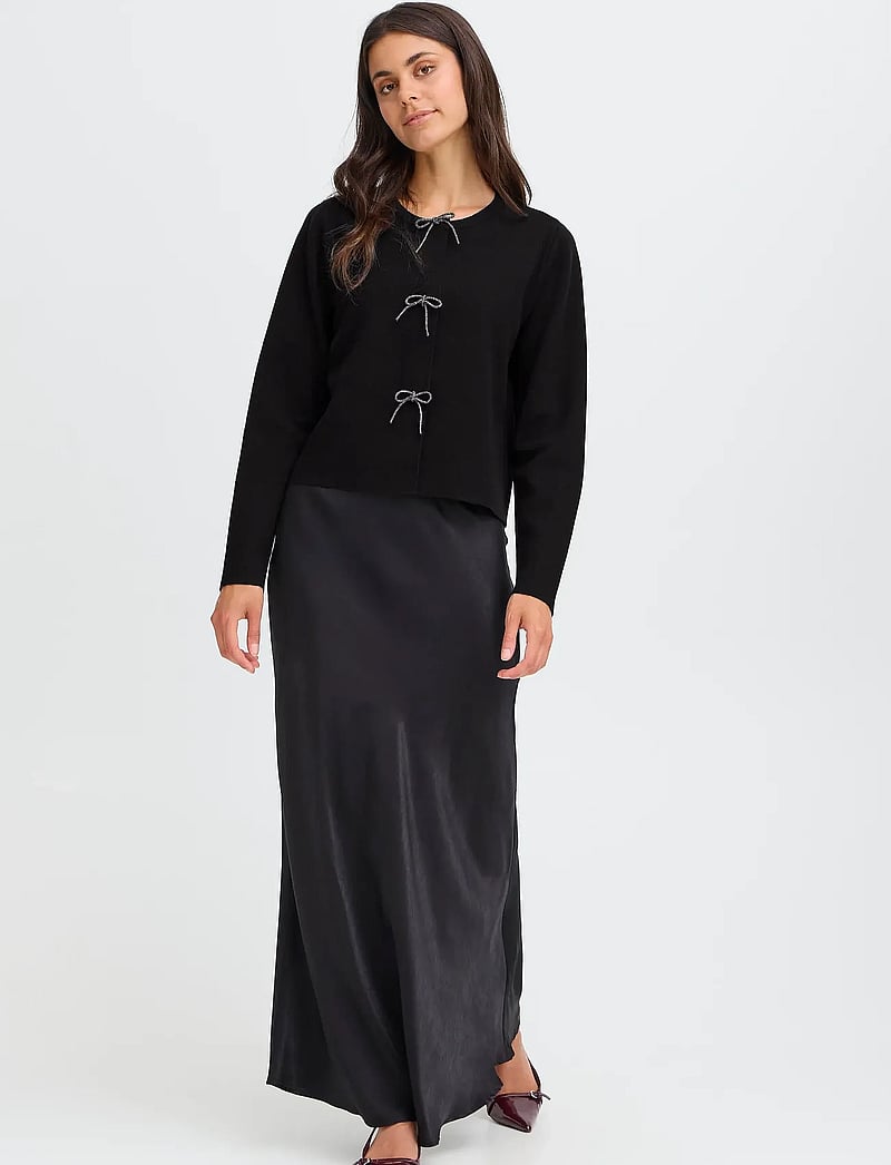 Fransa - FRSALLY CAR 6 - cardigans - meteorite - 0