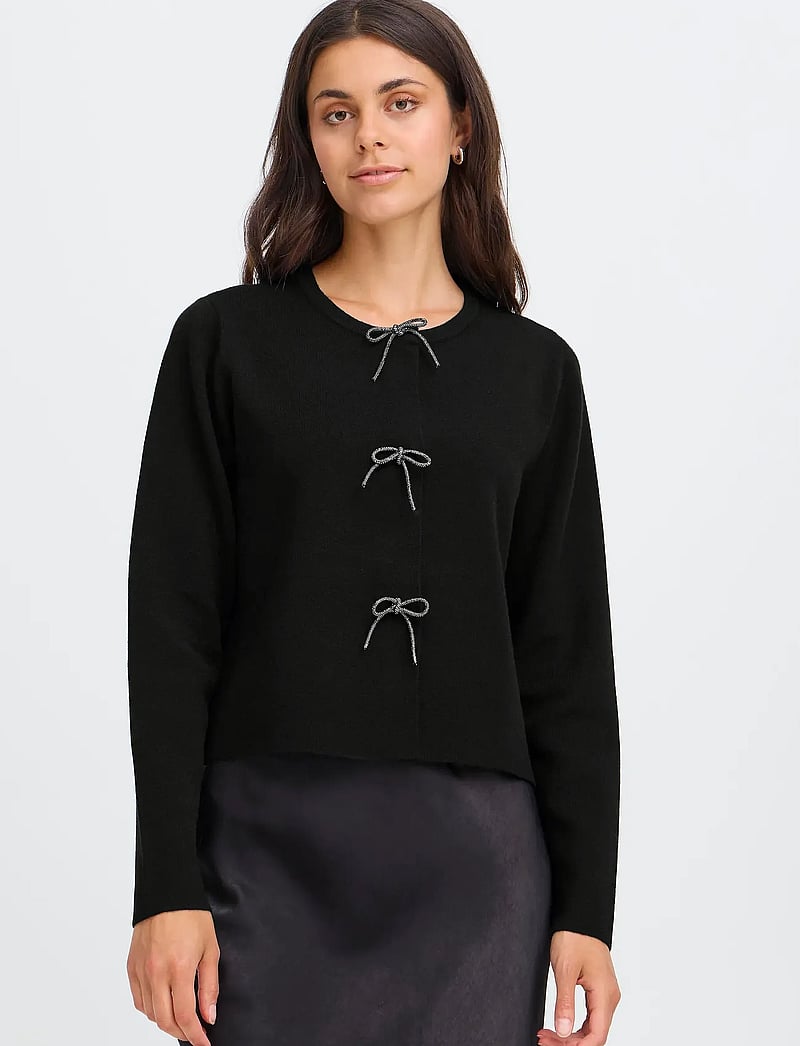 Fransa - FRSALLY CAR 6 - cardigans - meteorite - 3