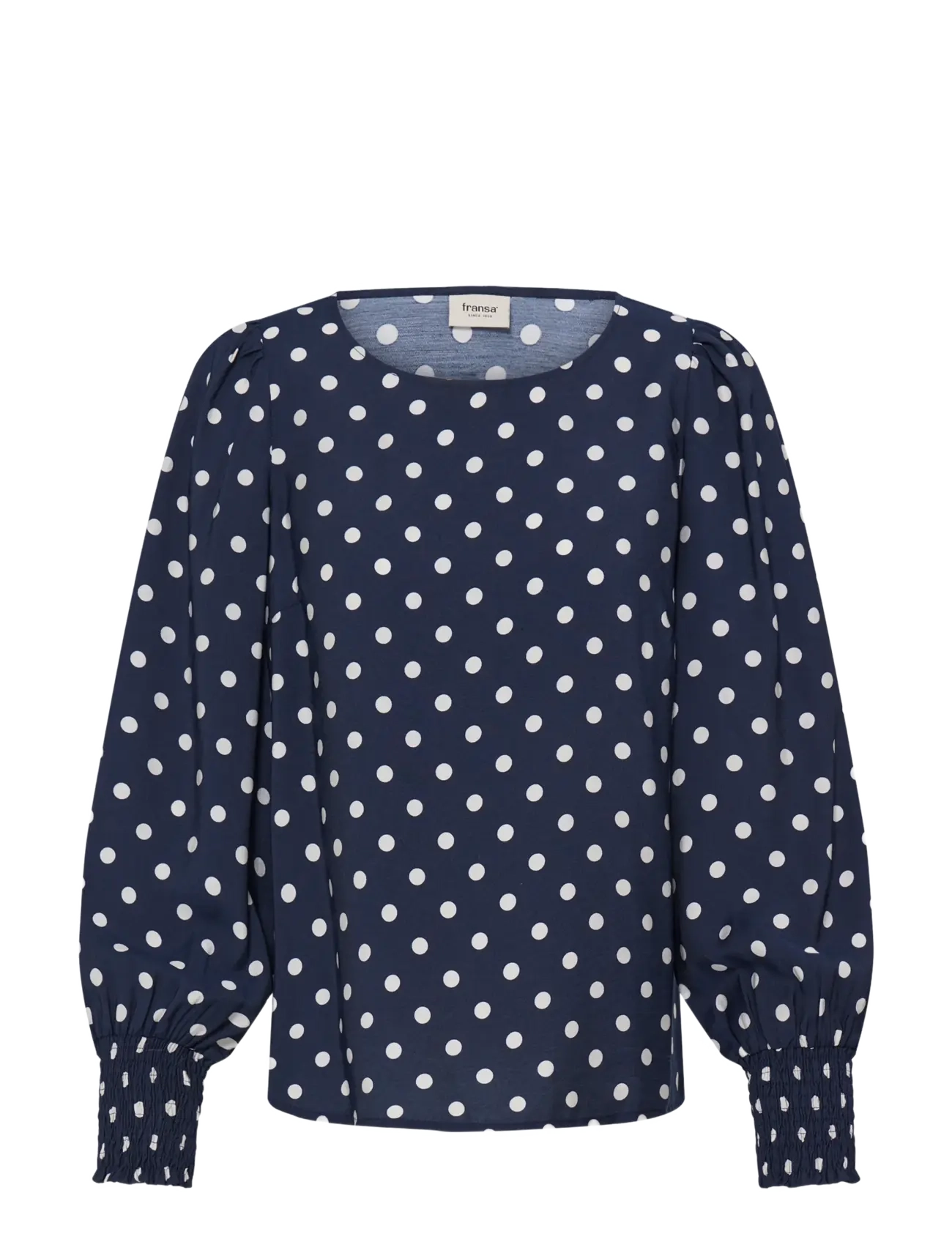 Fransa FRADARA BL 3 - Clothing - SALUTE DOTTY / navy