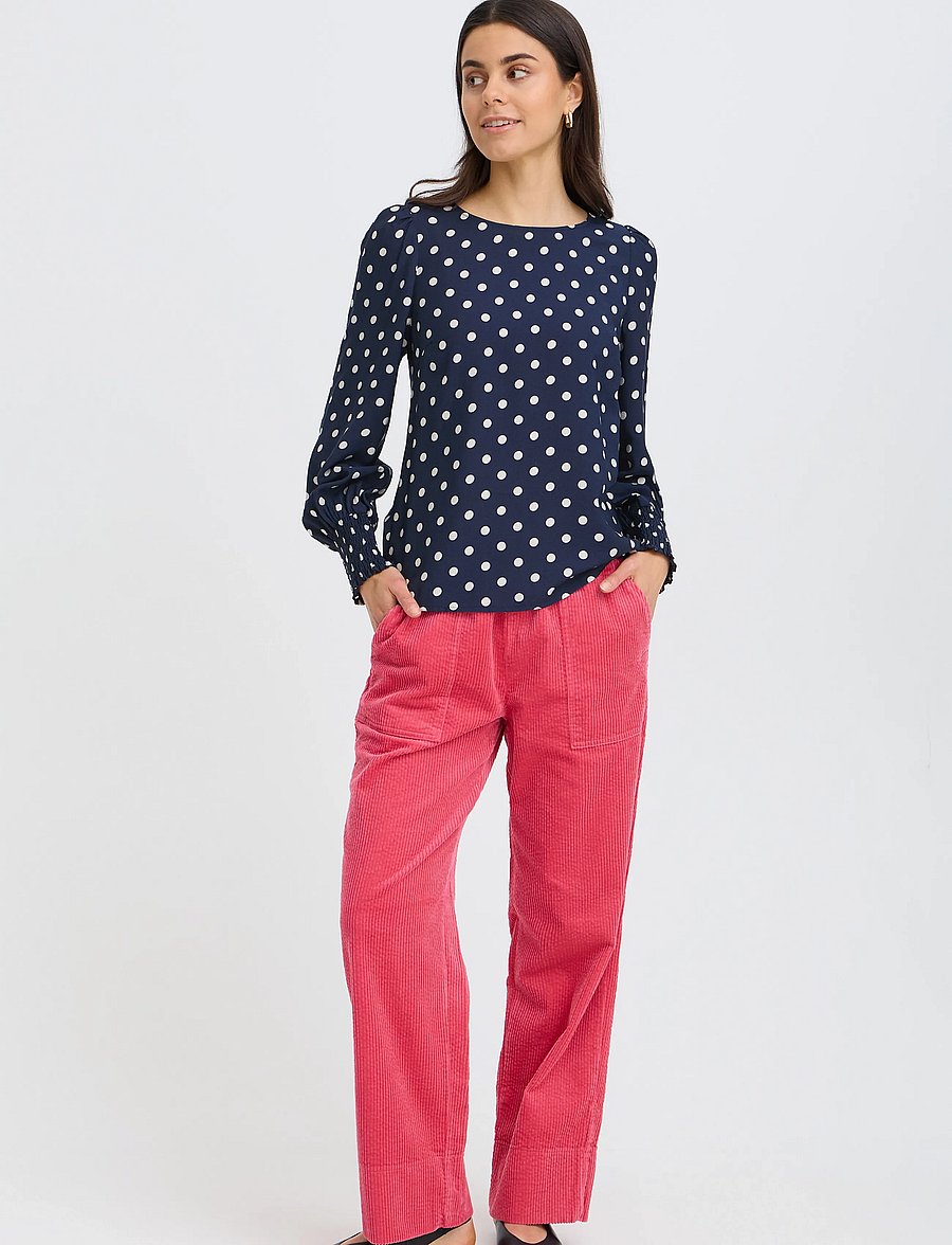 Fransa - FRADARA BL 3 - långärmade blusar - salute dotty - 0