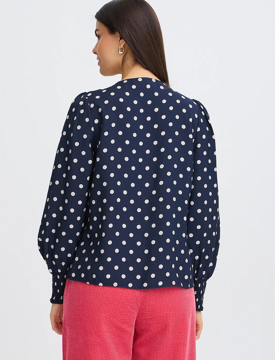 Fransa - FRADARA BL 3 - långärmade blusar - salute dotty - 4