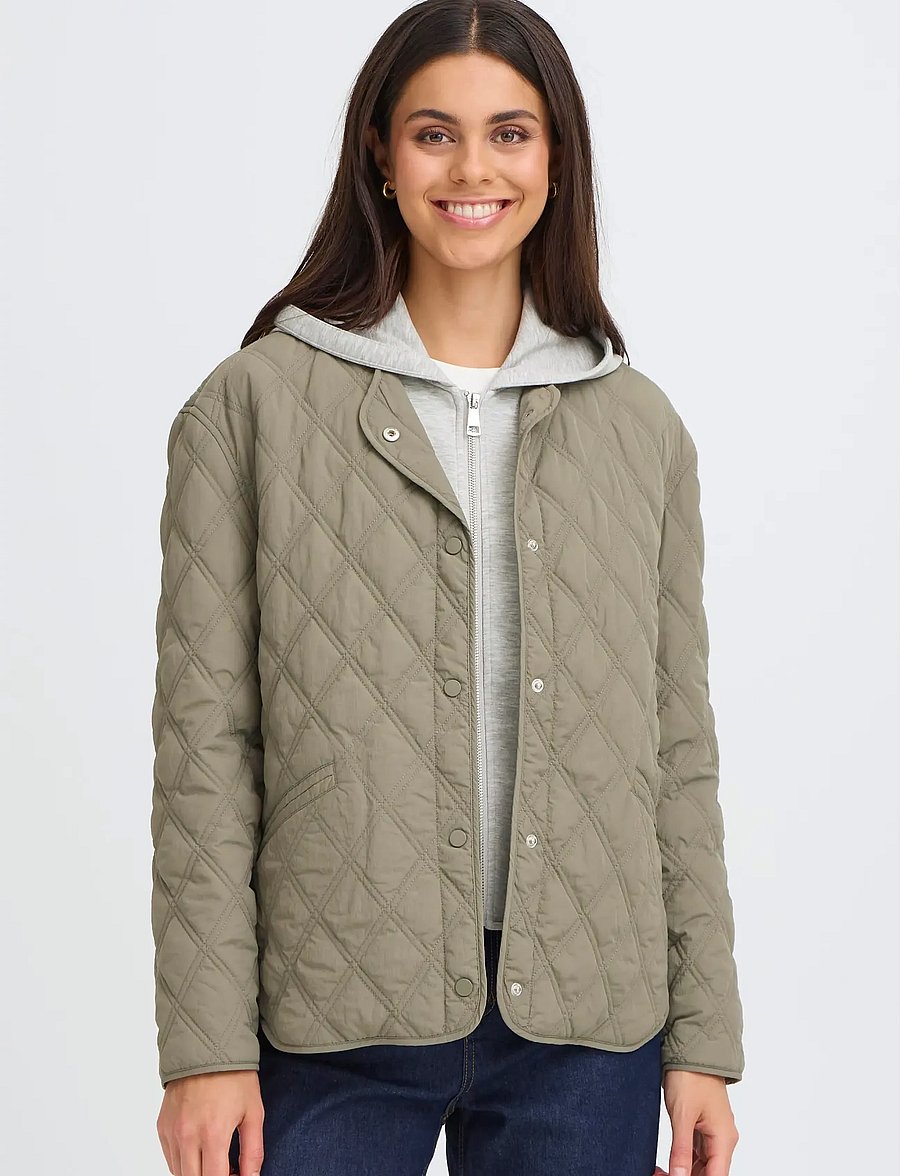 Fransa - FRPAITYN JA 1 - winter jackets - smokey olive - 3