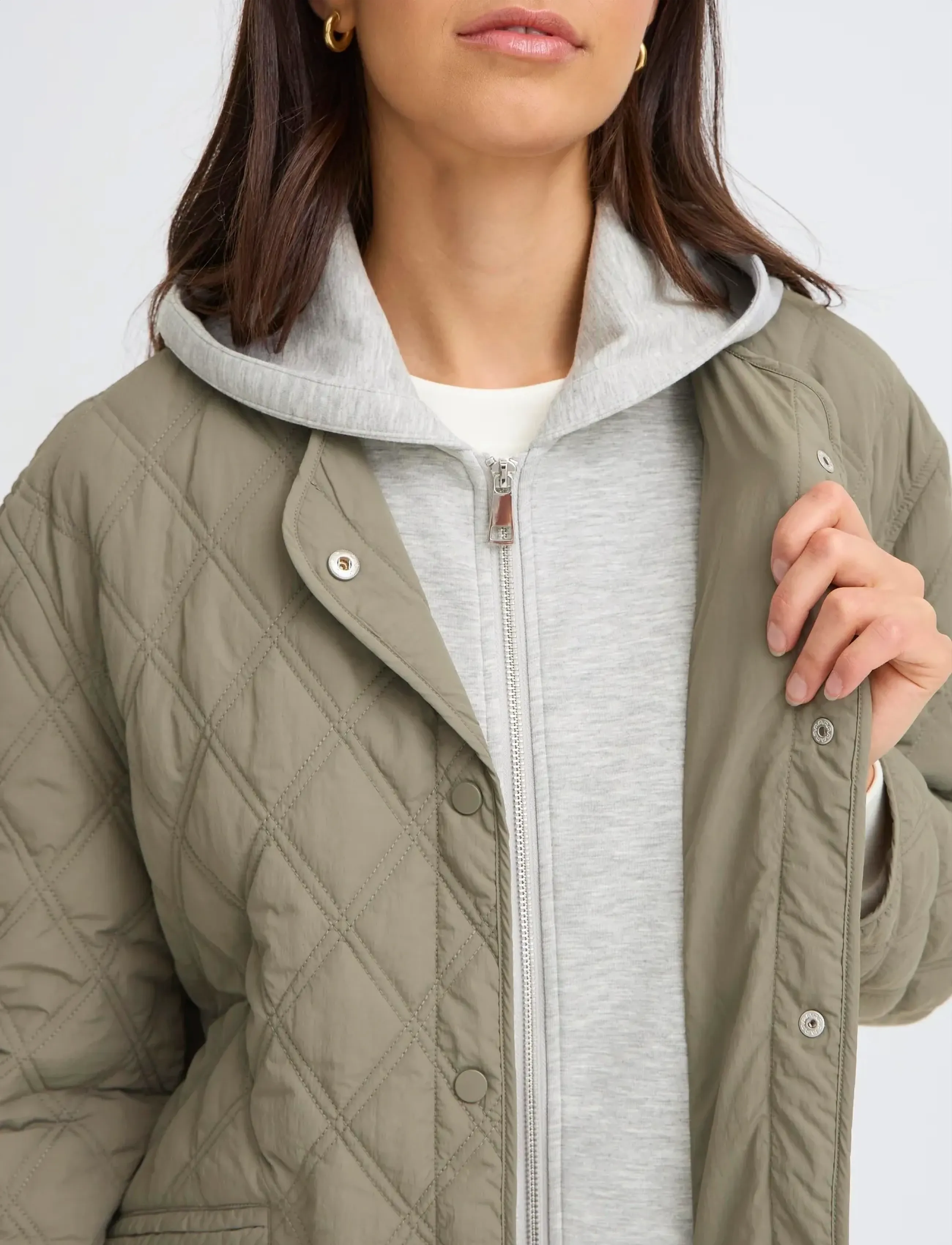Fransa - FRPAITYN JA 1 - winter jackets - smokey olive - 5
