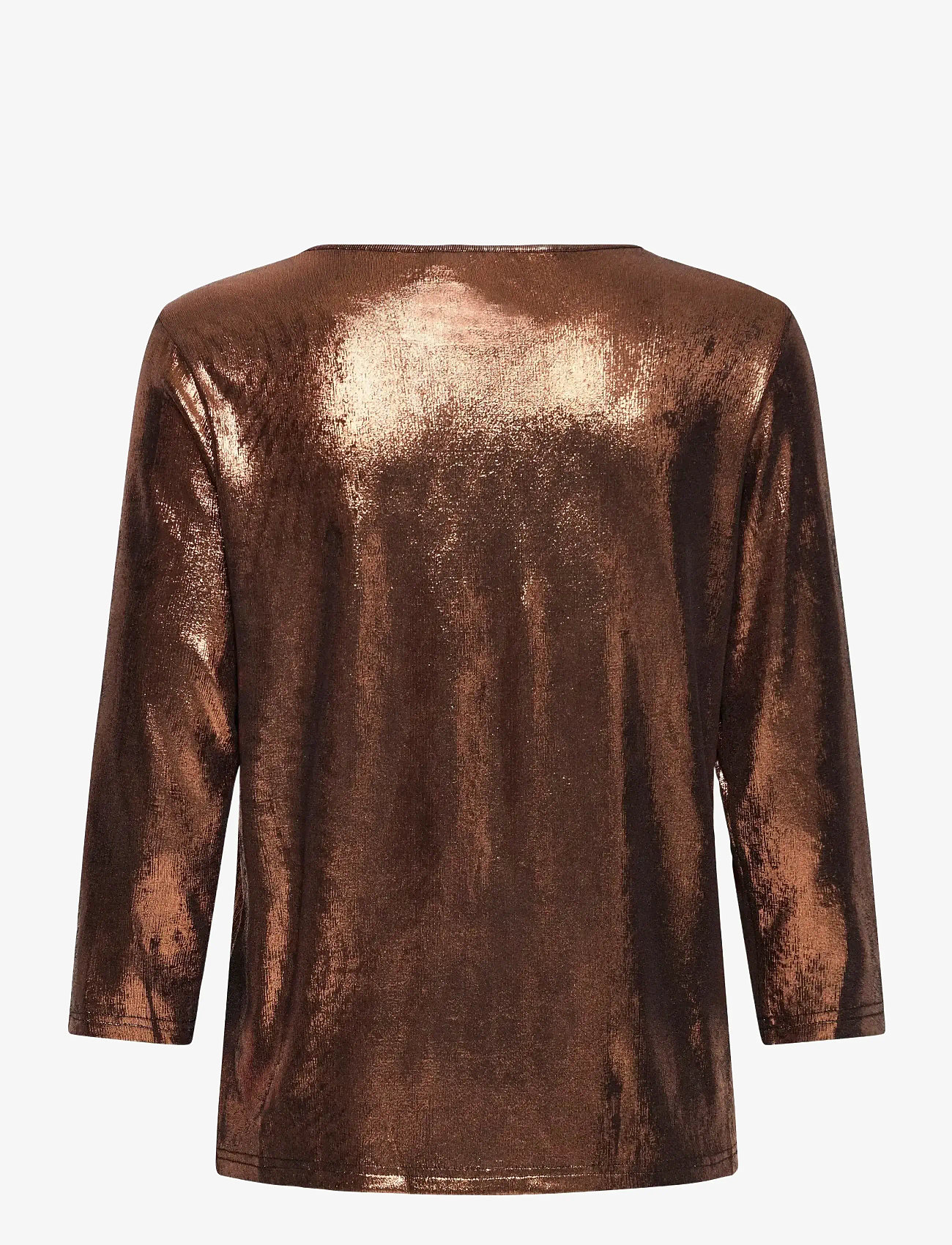 Fransa - FRFRANNY TEE 2 - efterårstøj - copper metallic - 1