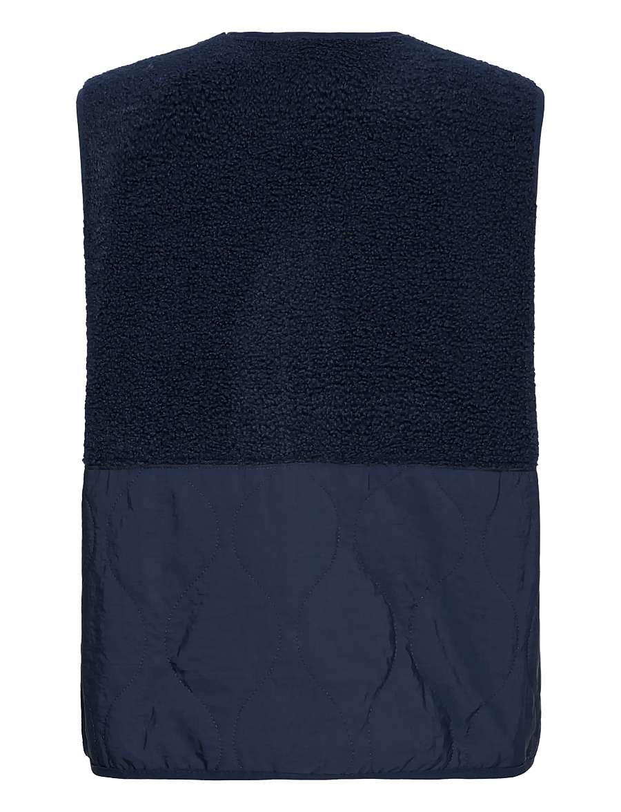 Fransa - FRMIKALA WA 1 - fleece- und teddy-westen - navy blazer - 2