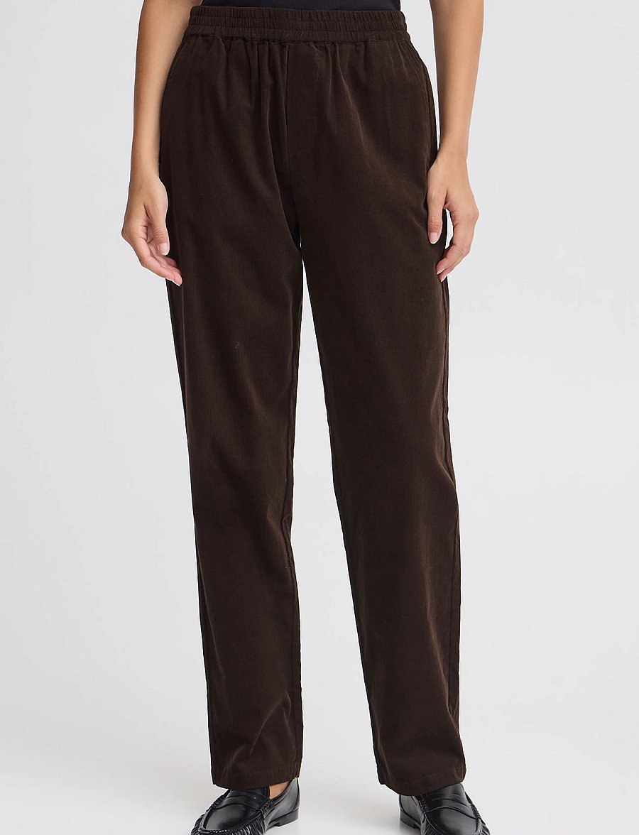 Fransa - FRCORY PA 2 - hose mit geradem bein - hot fudge - 3