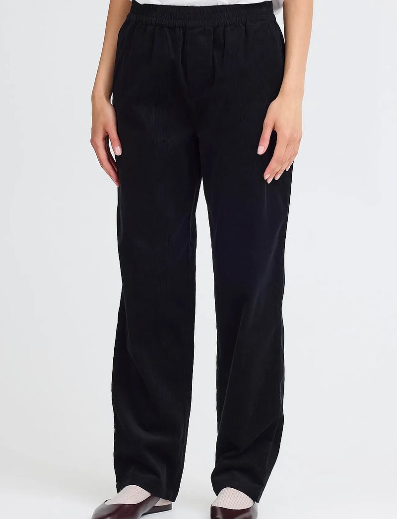 Fransa - FRCORY PA 2 - straight leg hosen - meteorite - 3