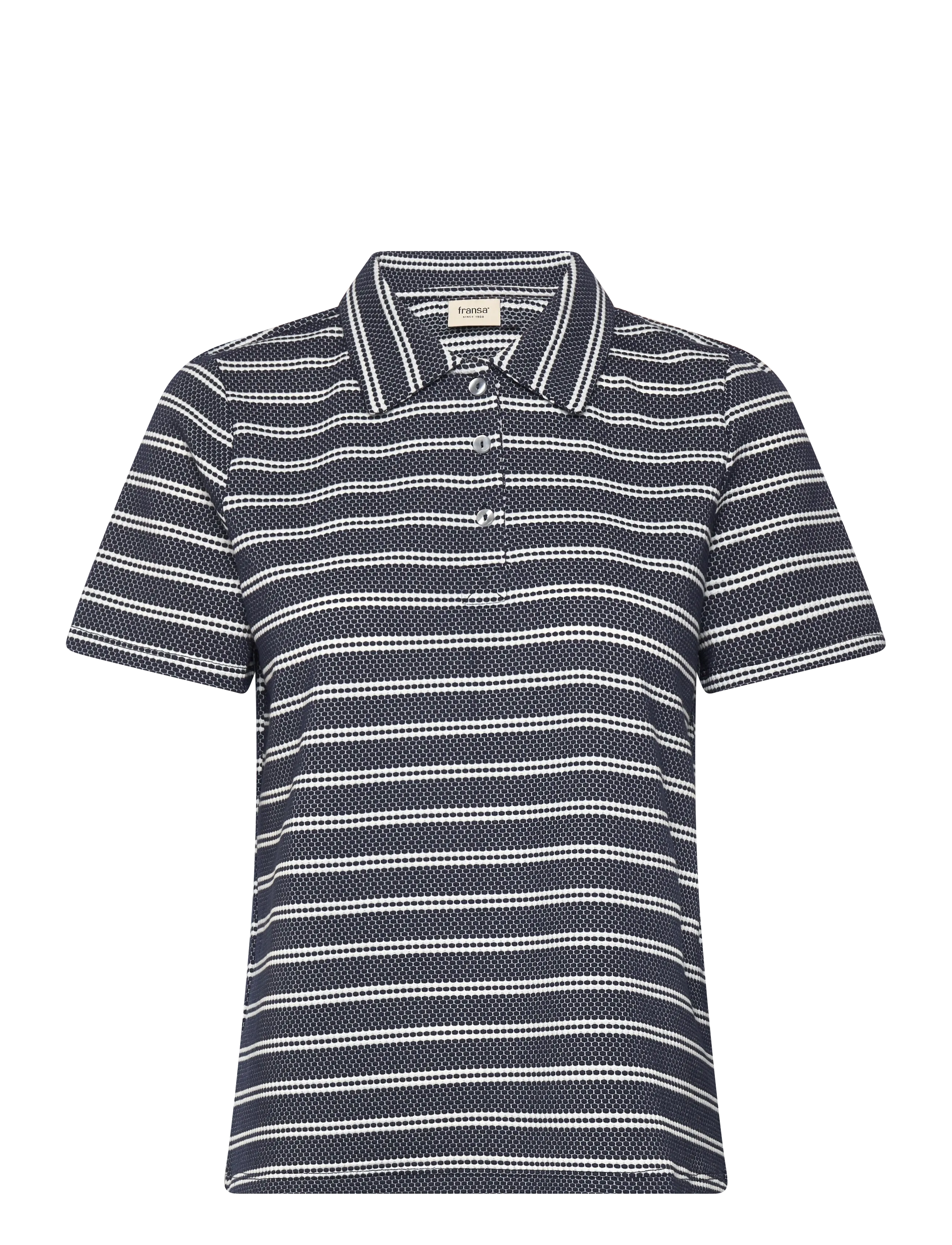 Fransa FRJOSIE TEE 5 - Nyheder - NAVY STRIPE / navy