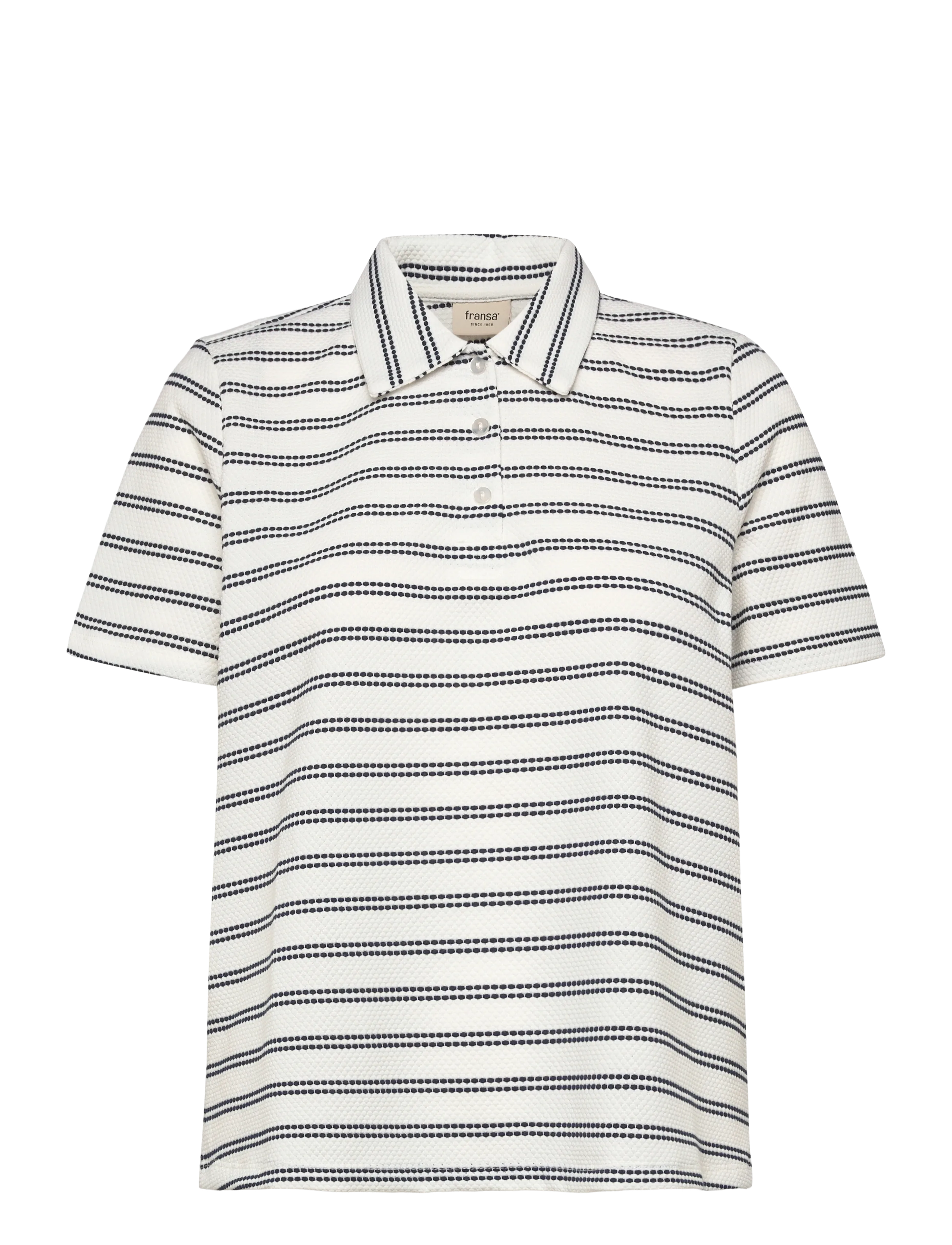 Fransa FRJOSIE TEE 5 - T-shirts & Tops - WHITE STRIPE / white