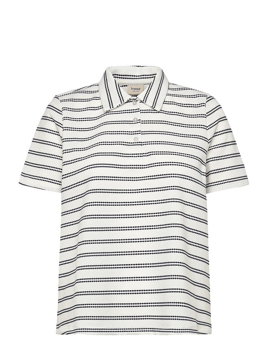 Fransa - FRJOSIE TEE 5 - polosärgid - white stripe - 0