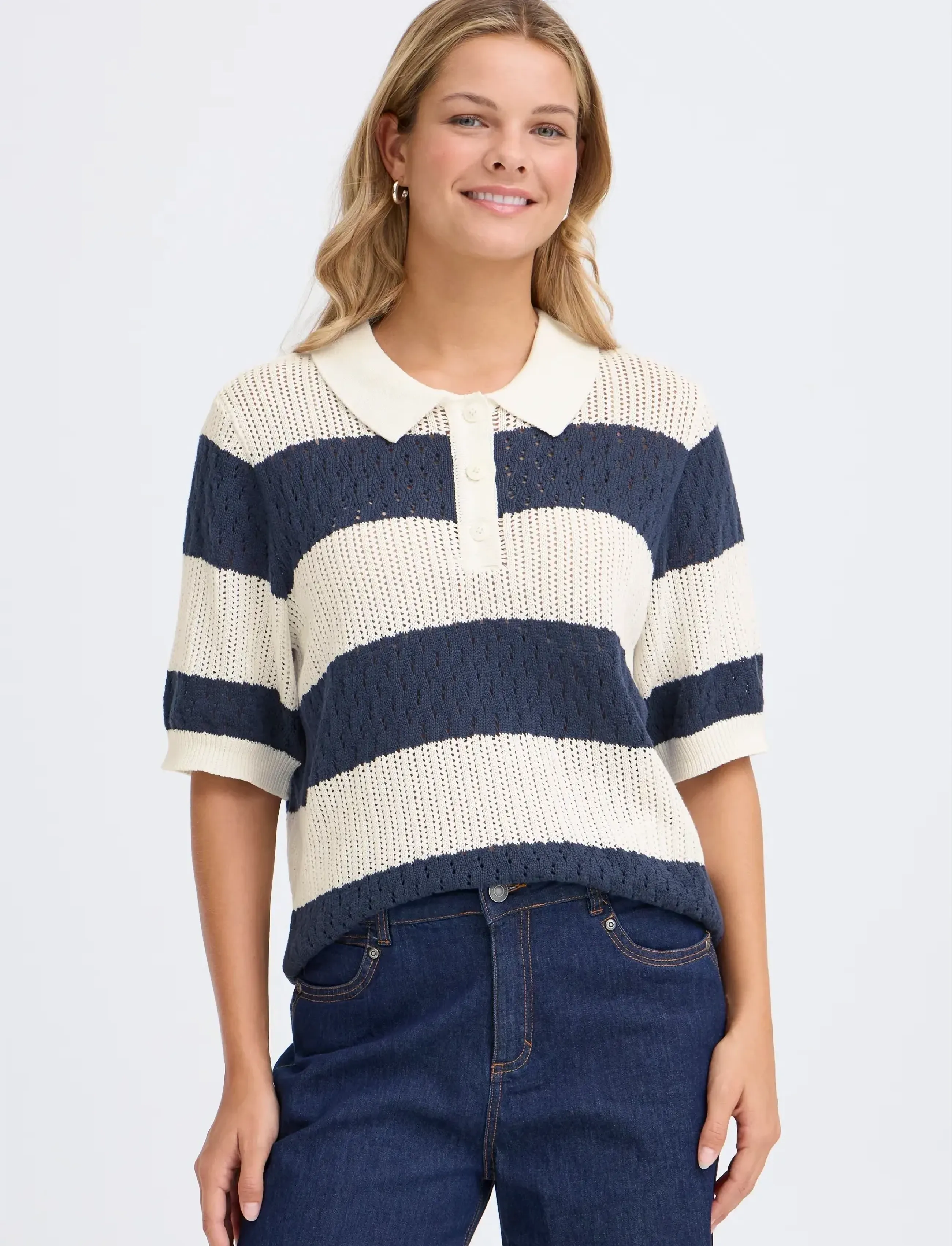 Fransa - FRVALLY PU 1 - navy blazer stripe - 3